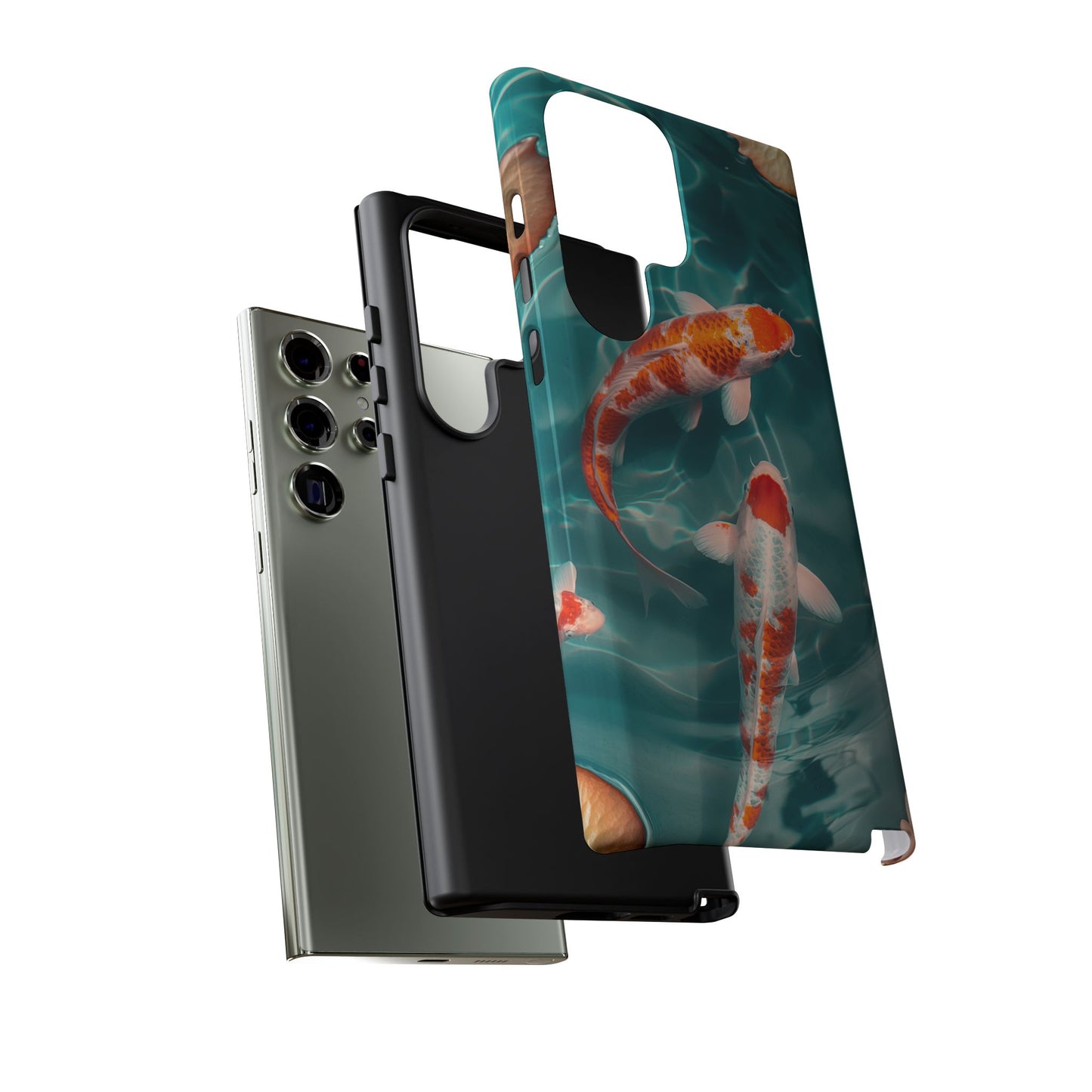 Tranquil Koi Pond – Tough Glossy Samsung Galaxy Case