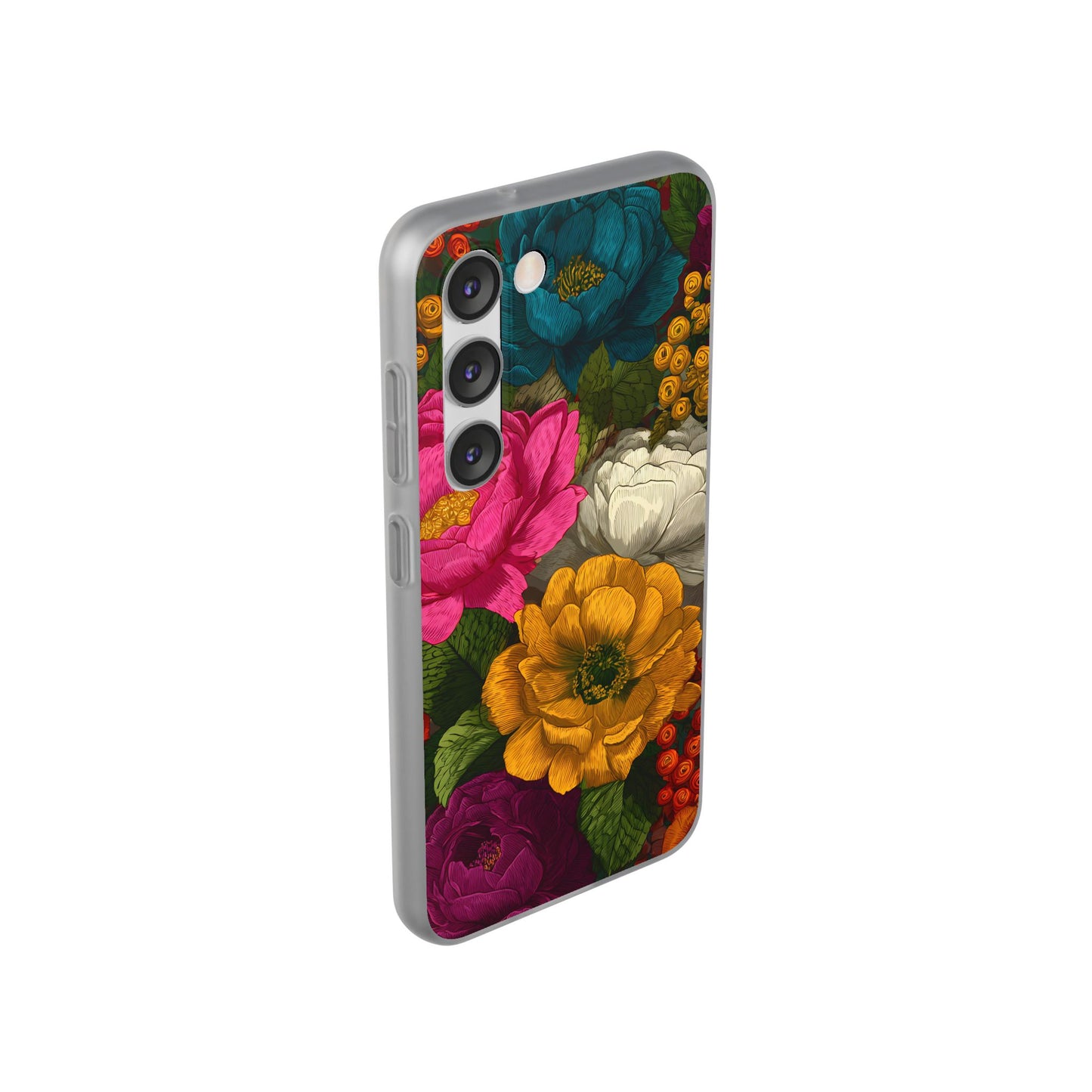 Midnight Bloom – Flexi Samsung Case