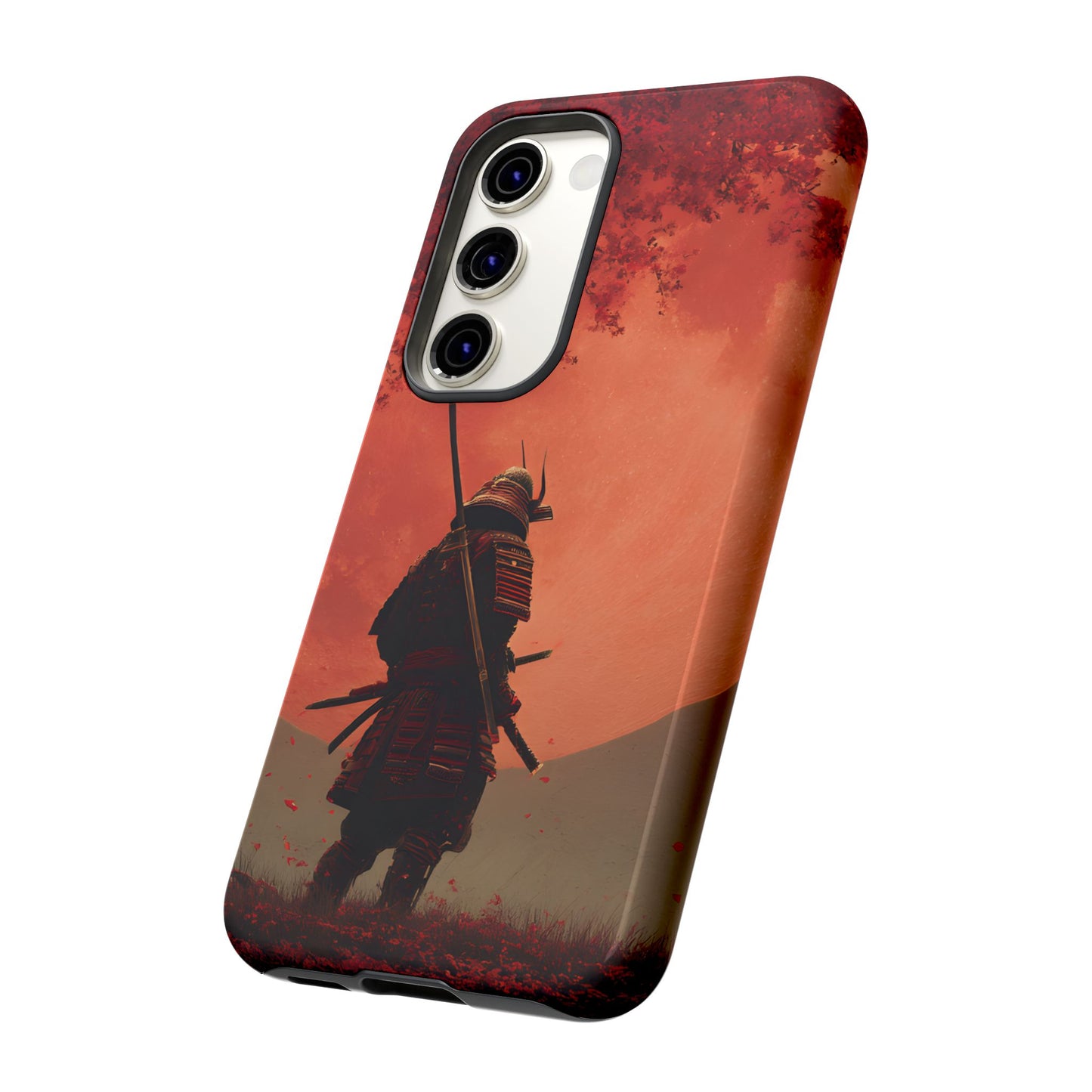 Blood Moon Warrior – Tough Glossy Samsung Galaxy Case