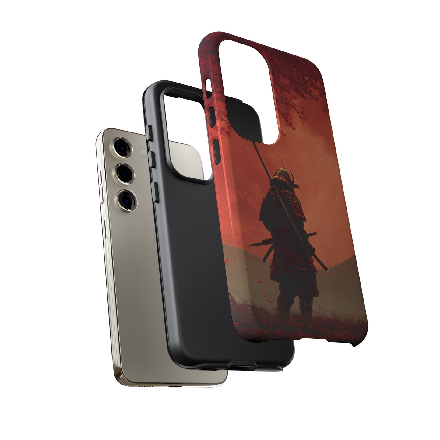 Blood Moon Warrior – Tough Glossy Samsung Galaxy Case