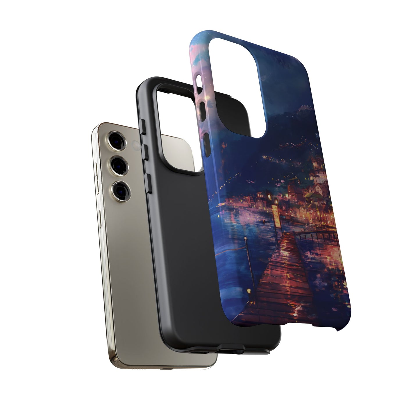Twilight Harbor – Tough Glossy Samsung Galaxy Case