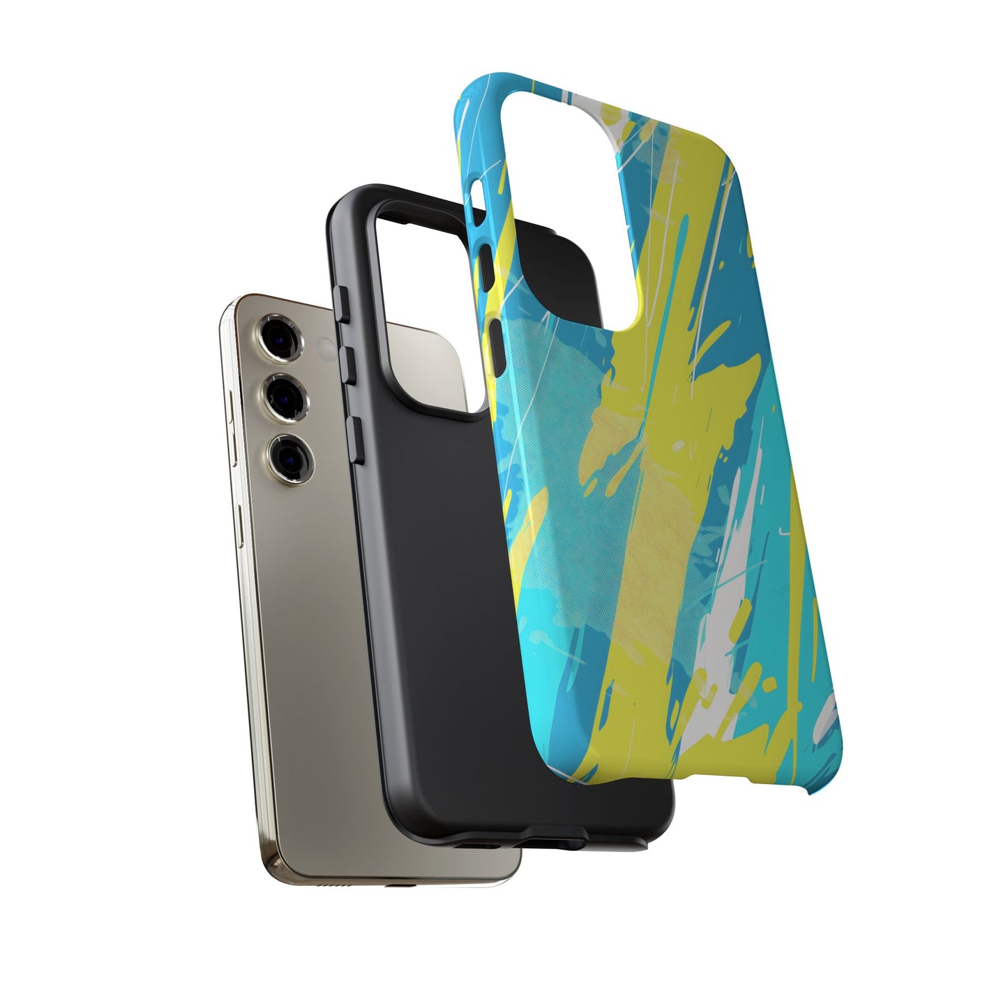 Neon Surge – Tough Glossy Samsung Galaxy Case