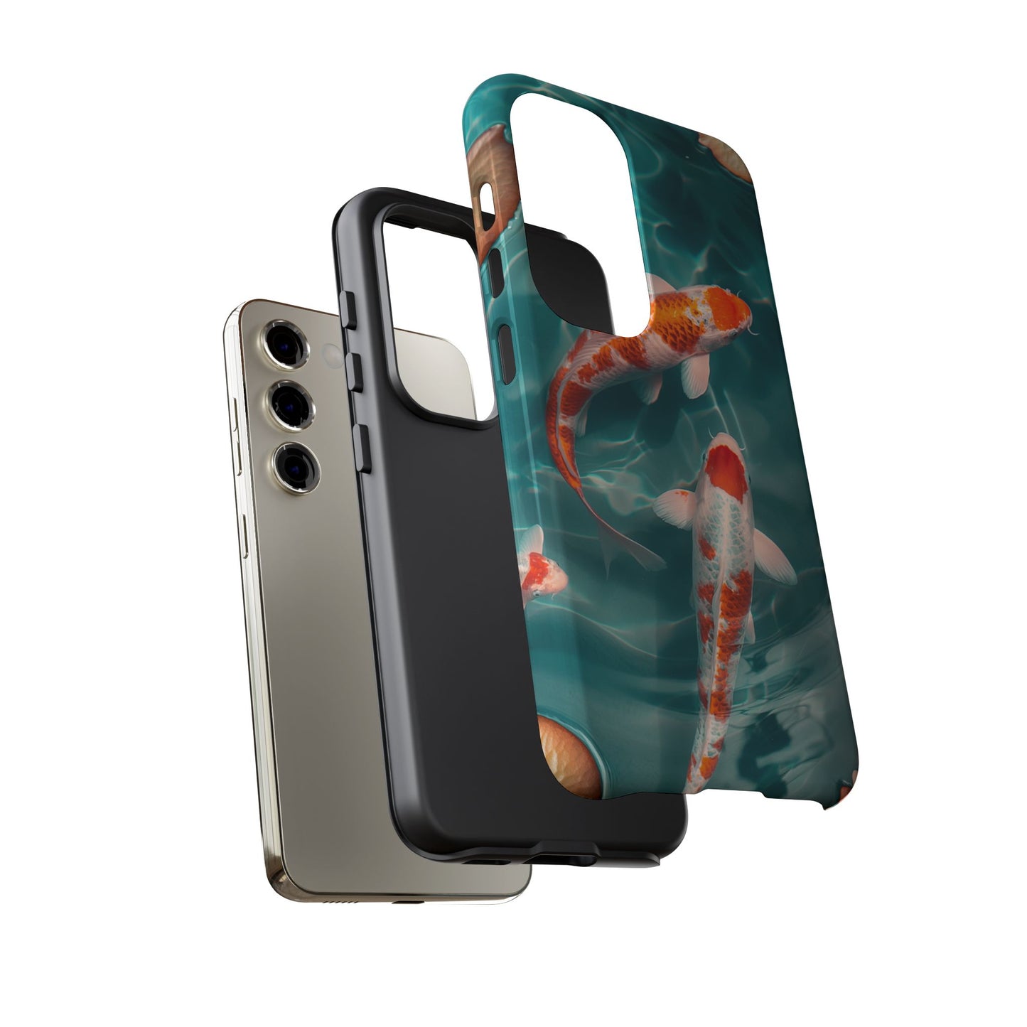 Tranquil Koi Pond – Tough Glossy Samsung Galaxy Case