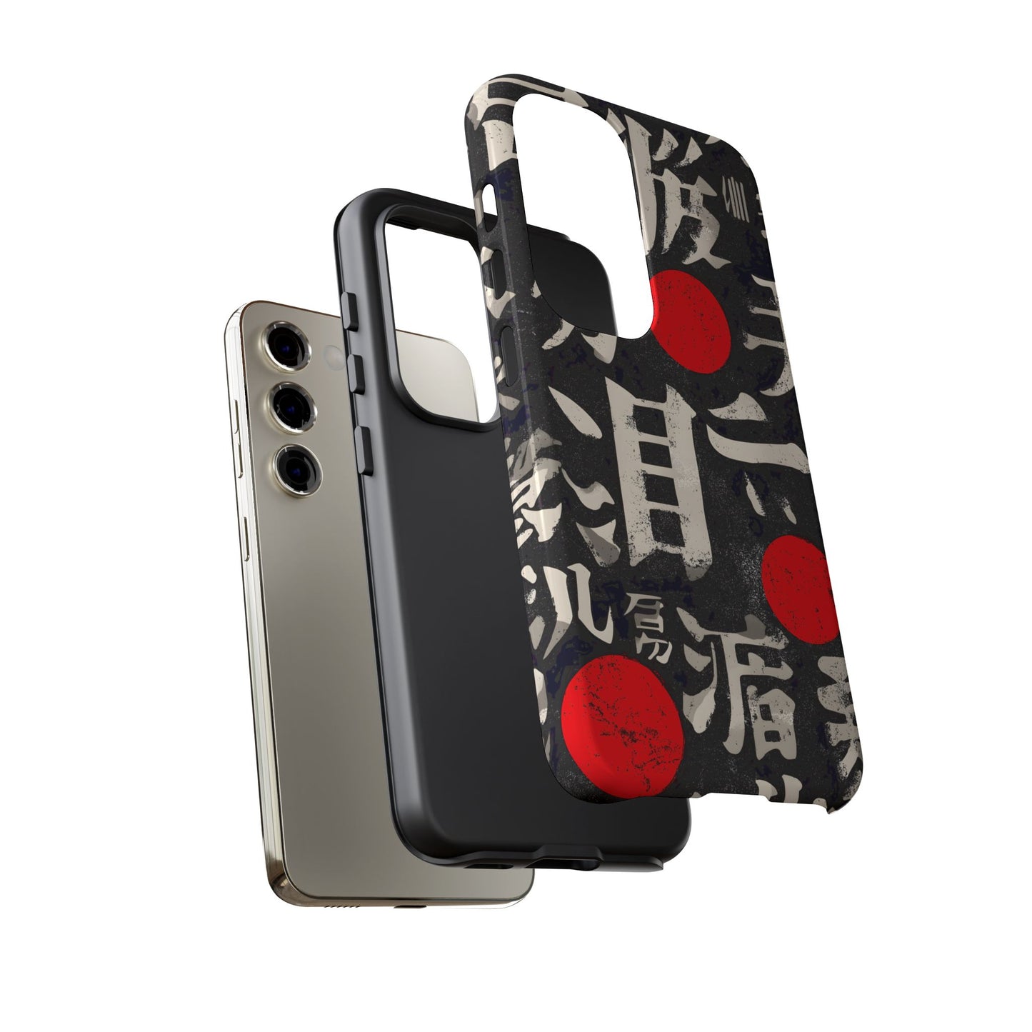 Kanji Clash โ Tough Glossy Samsung Galaxy Case