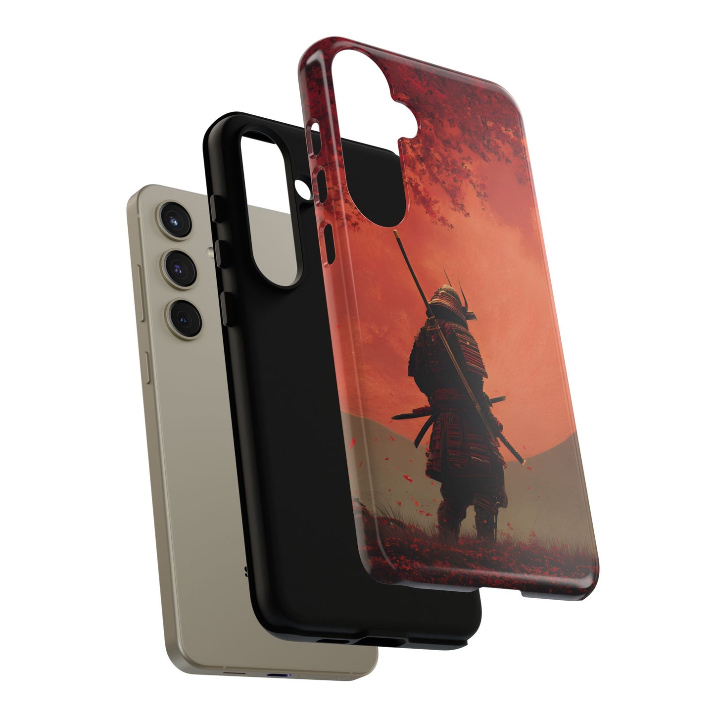 Blood Moon Warrior – Tough Glossy Samsung Galaxy Case