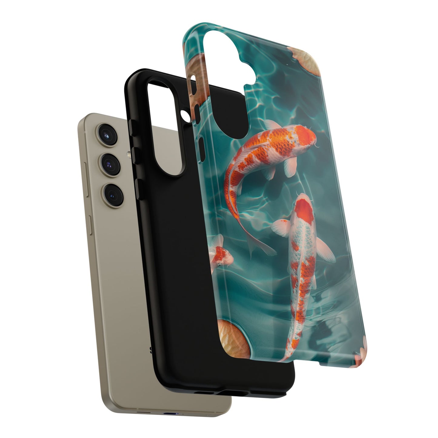 Tranquil Koi Pond – Tough Glossy Samsung Galaxy Case