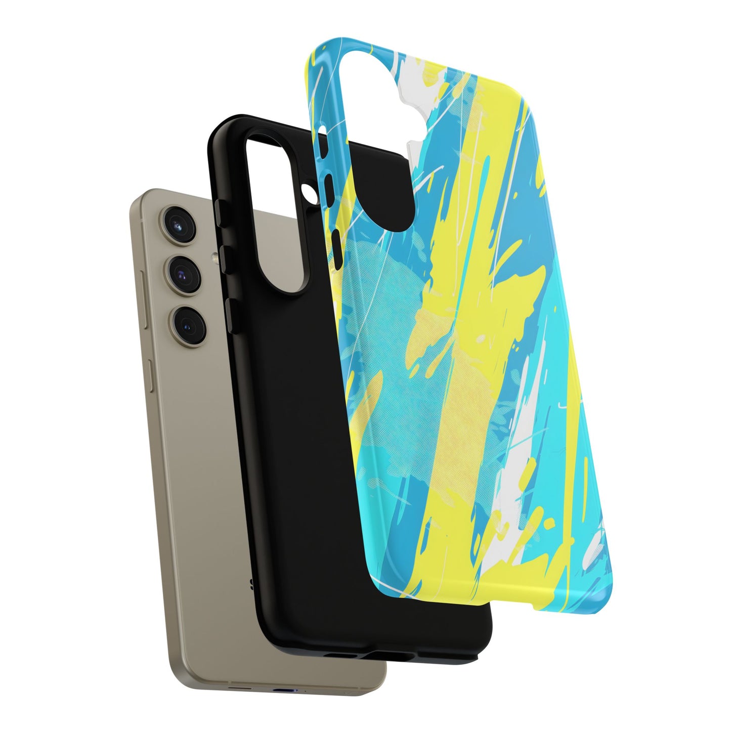 Neon Surge – Tough Glossy Samsung Galaxy Case
