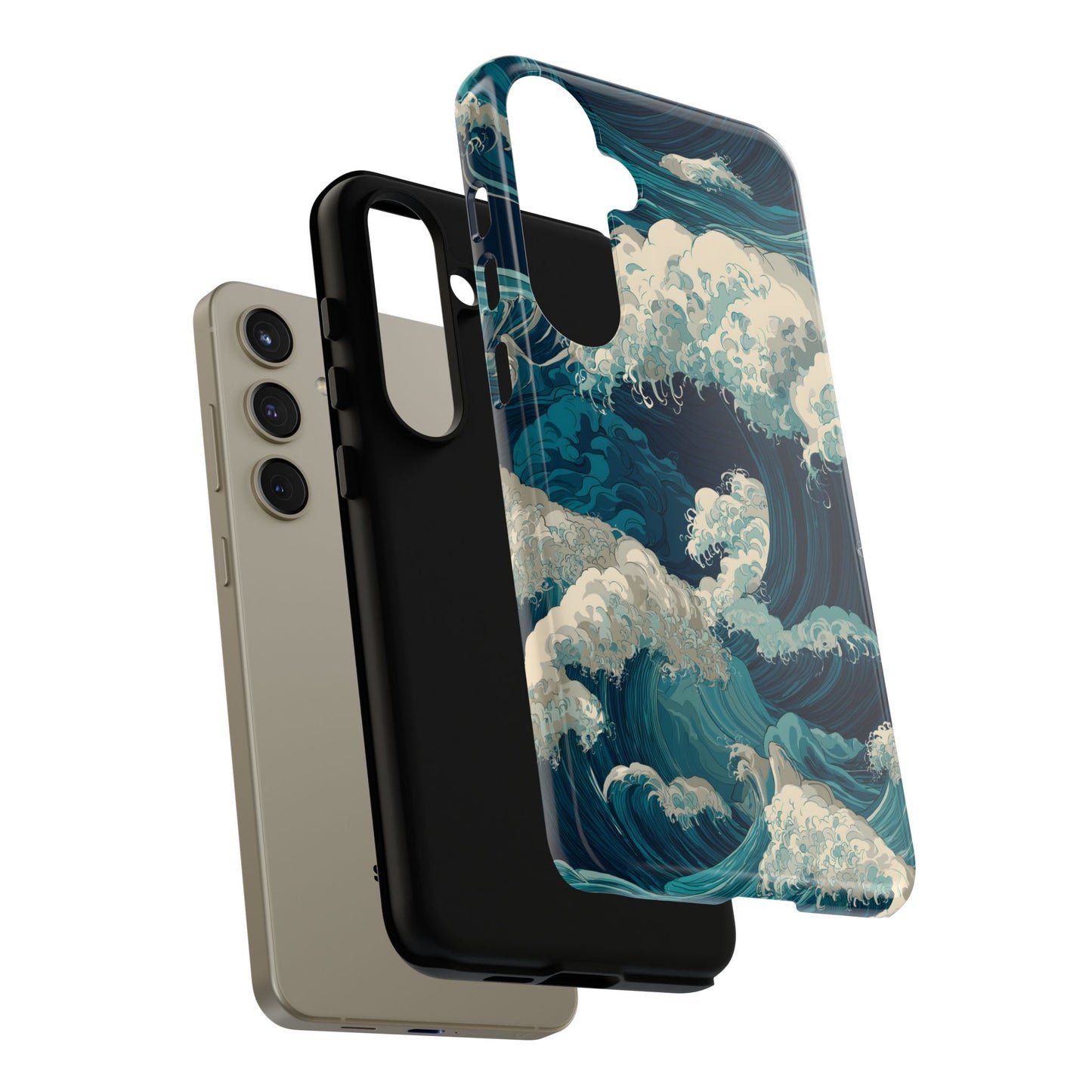 Eternal Waves – Tough Glossy Samsung Galaxy Case