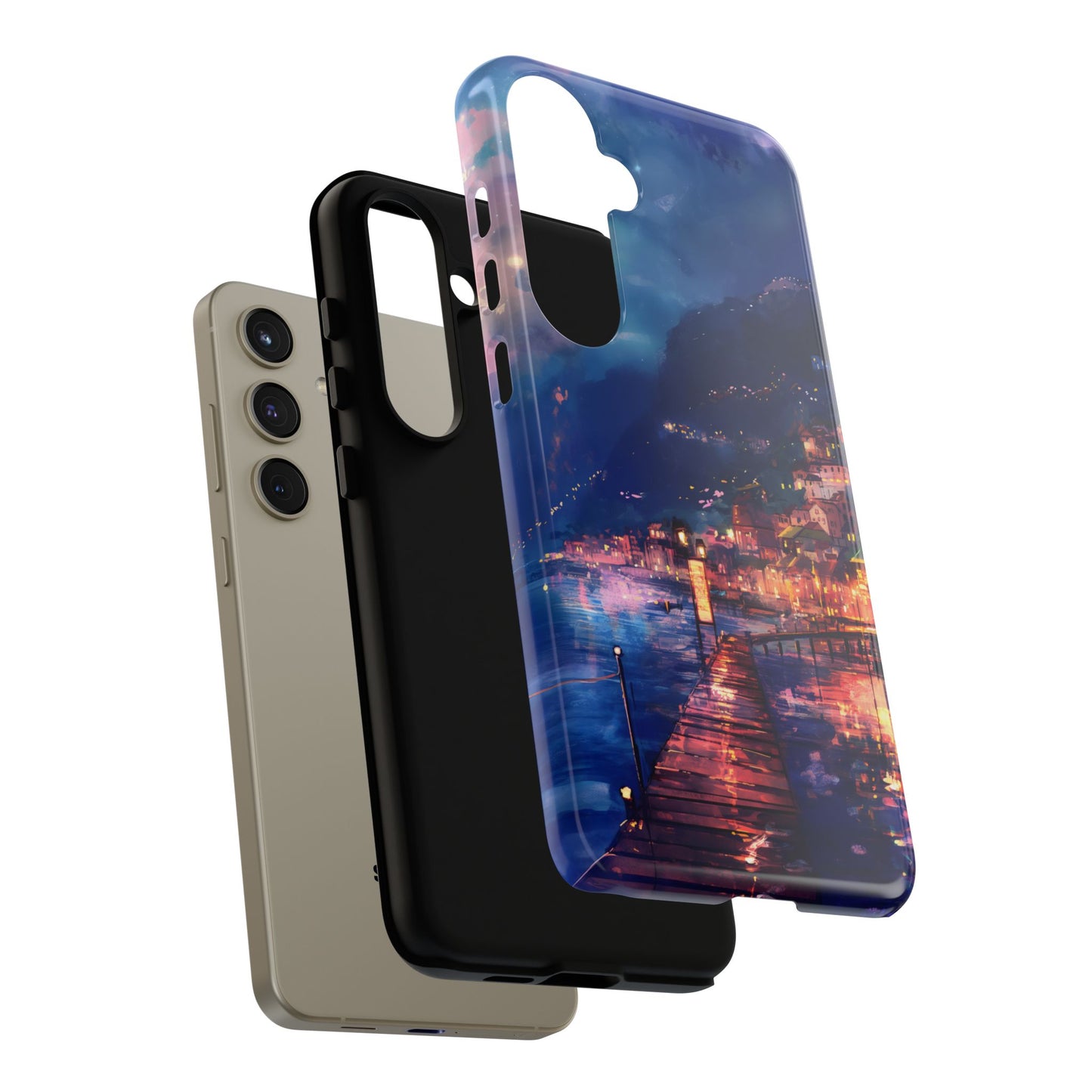 Twilight Harbor – Tough Glossy Samsung Galaxy Case