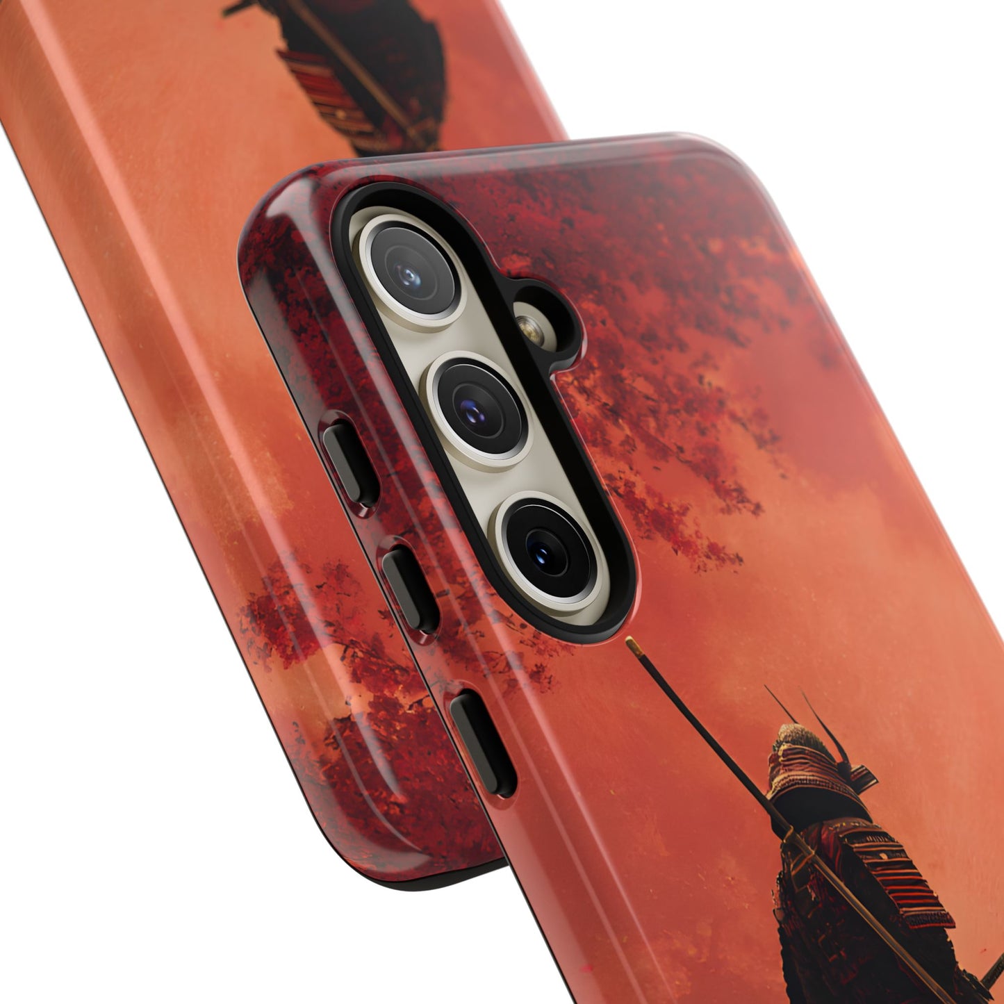 Blood Moon Warrior – Tough Glossy Samsung Galaxy Case