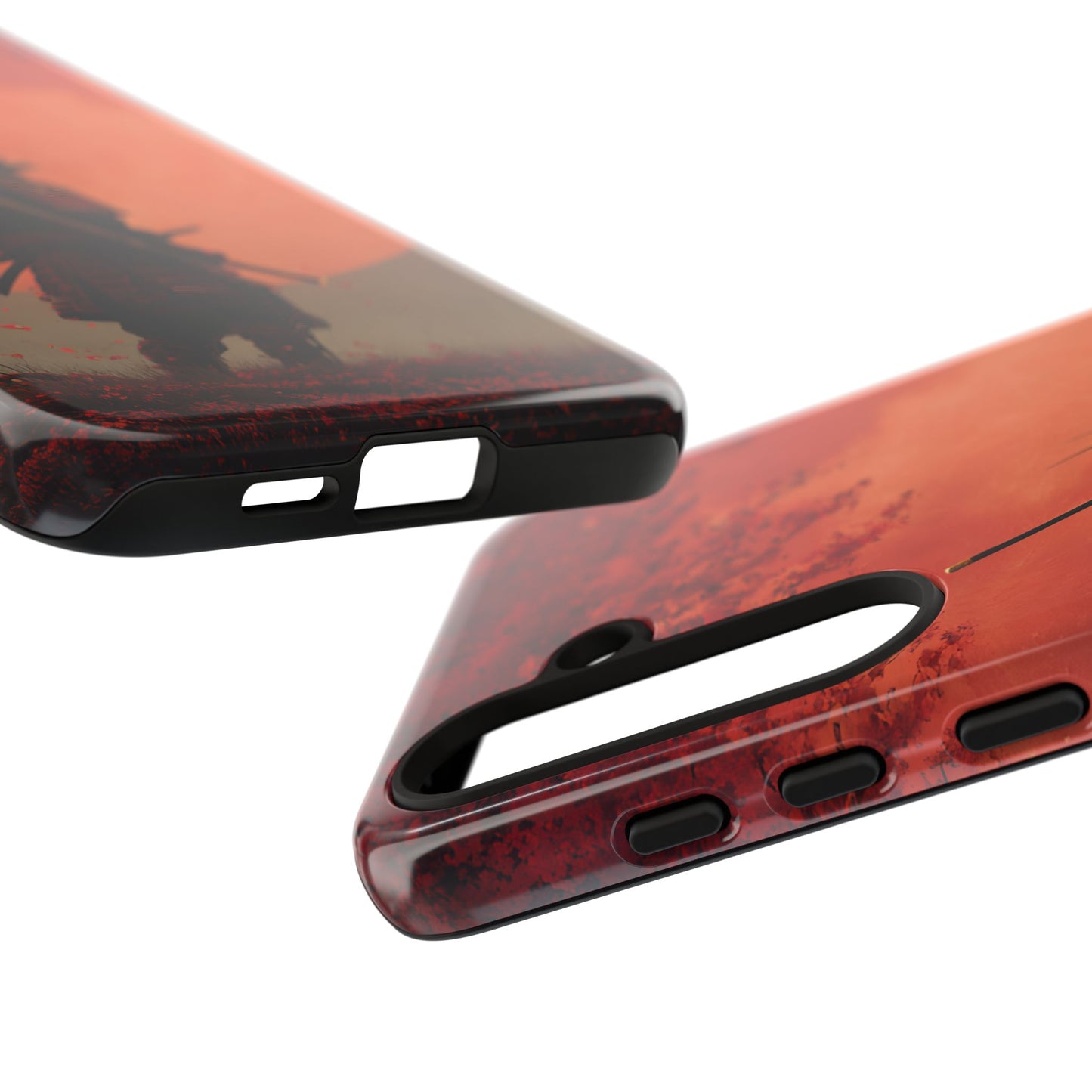 Blood Moon Warrior – Tough Glossy Samsung Galaxy Case
