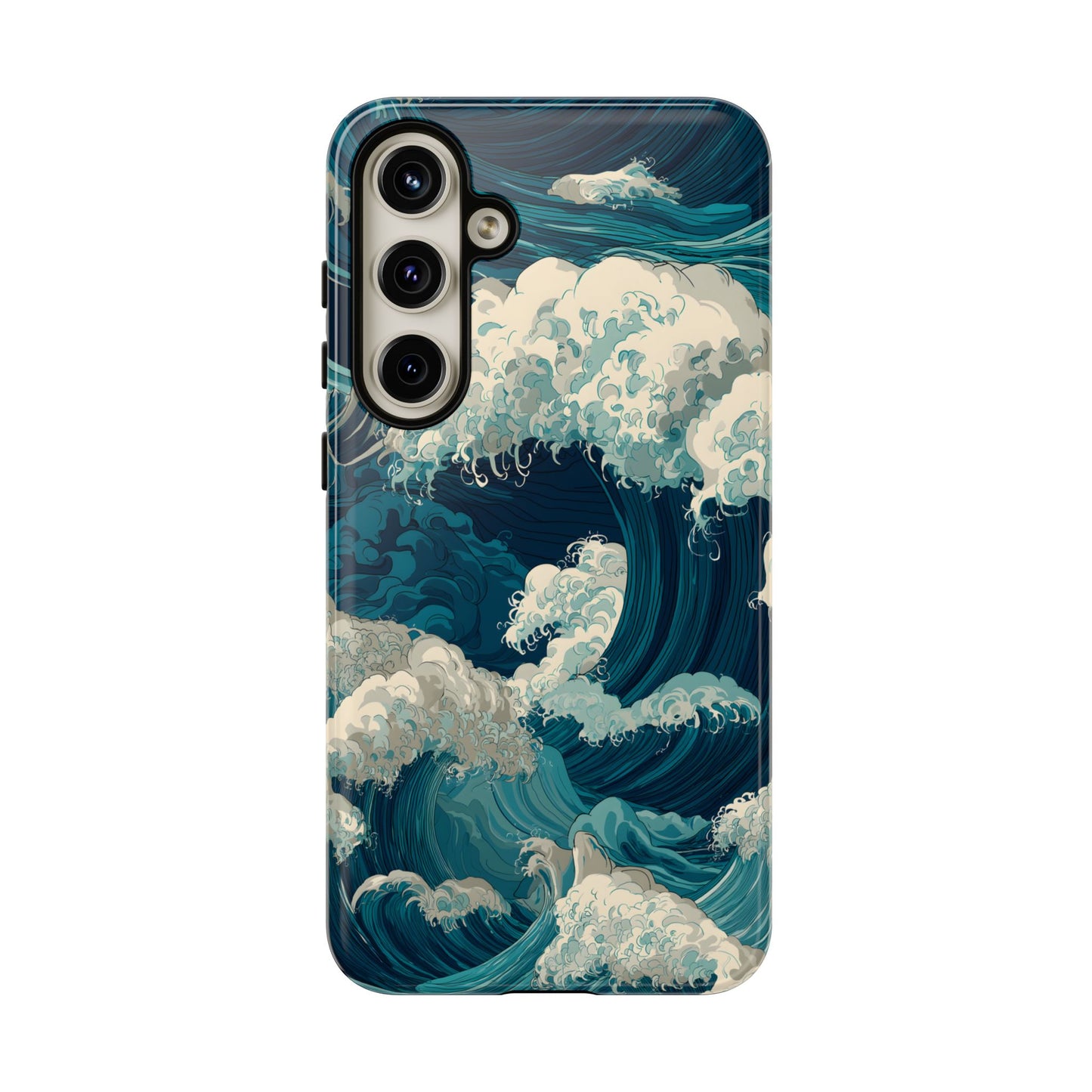Eternal Waves – Tough Glossy Samsung Galaxy Case
