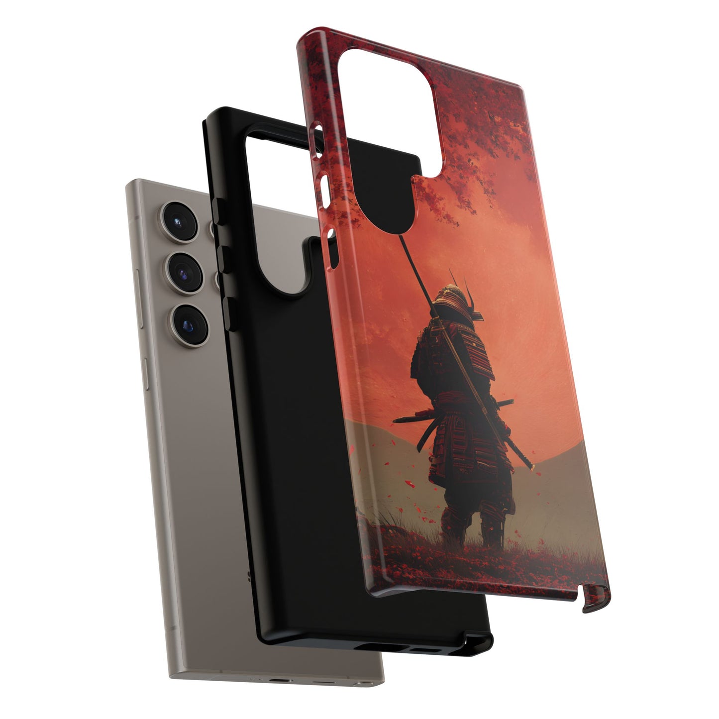 Blood Moon Warrior – Tough Glossy Samsung Galaxy Case
