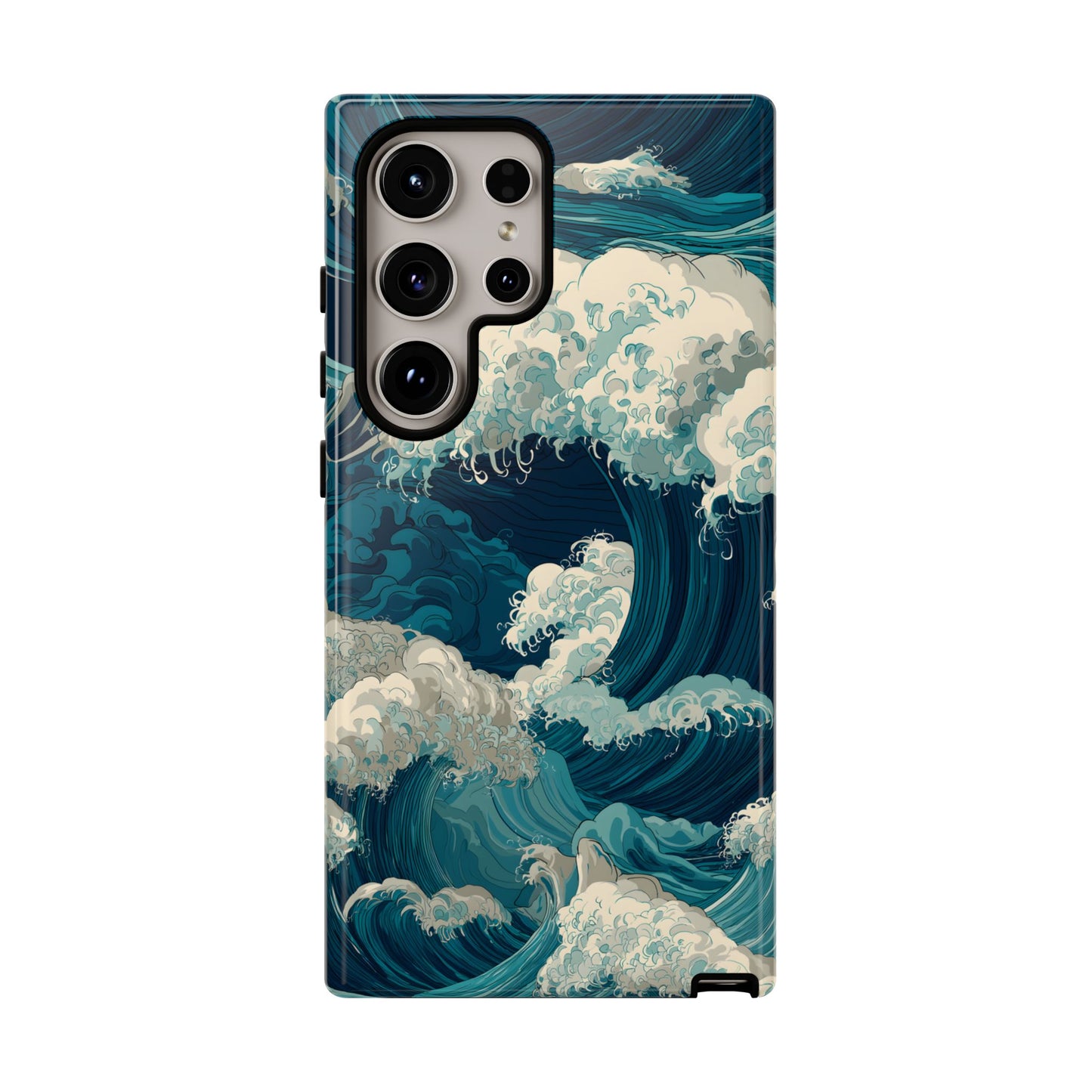 Eternal Waves – Tough Glossy Samsung Galaxy Case