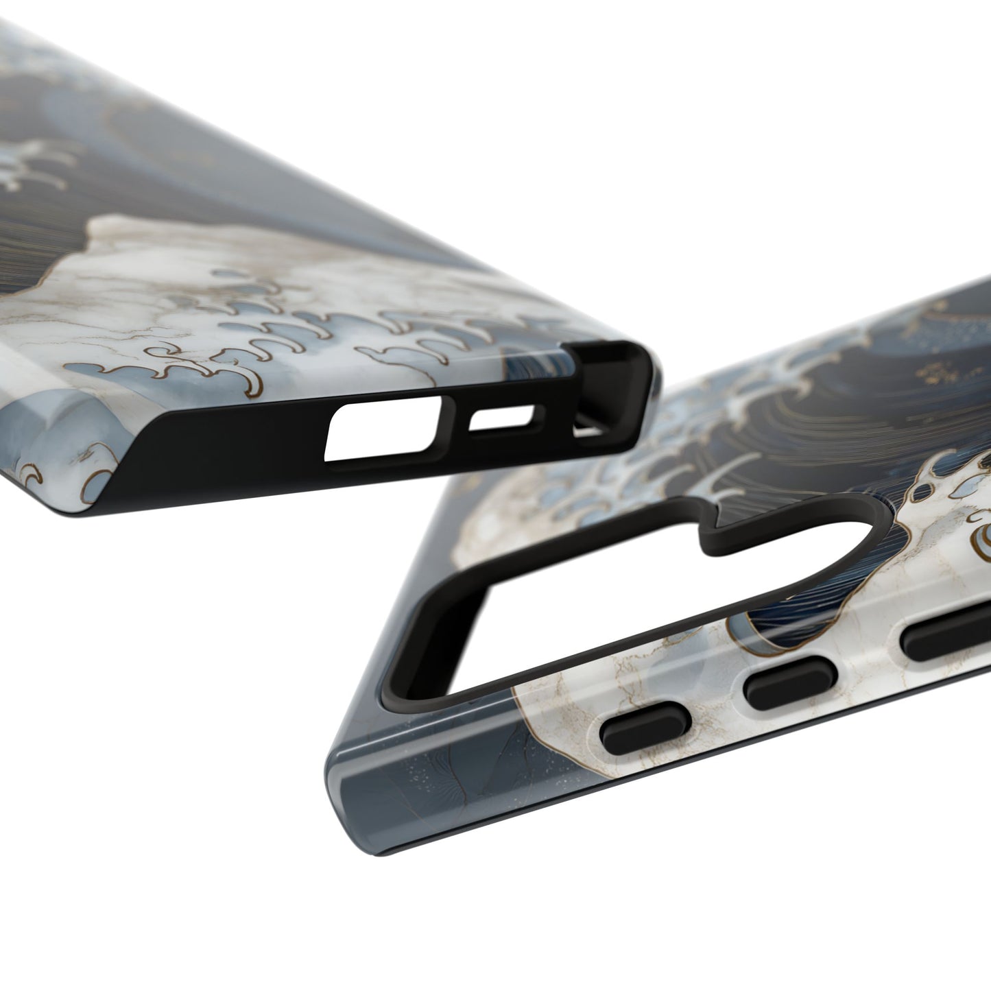 Golden Wave – Tough Glossy Samsung Case