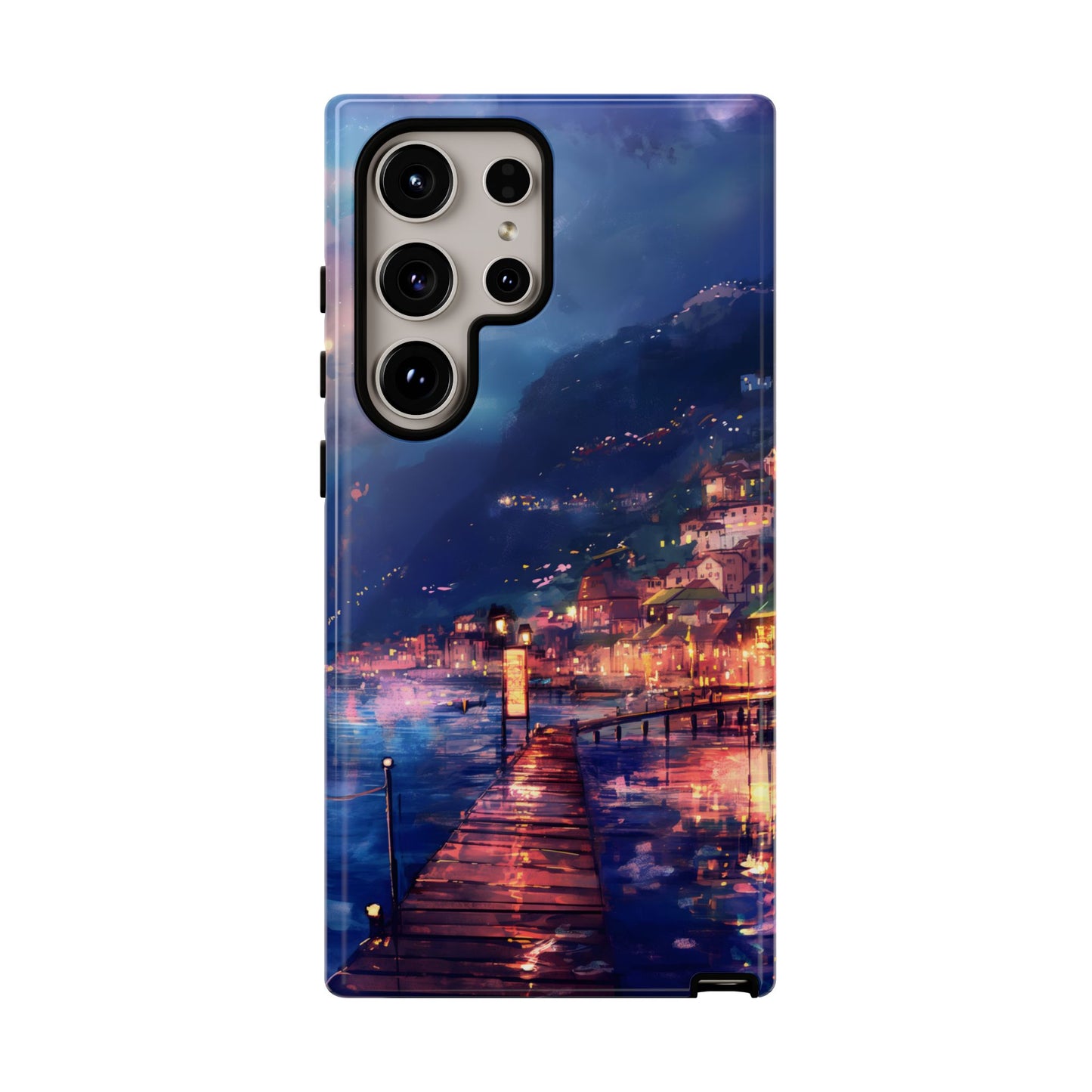 Twilight Harbor – Tough Glossy Samsung Galaxy Case