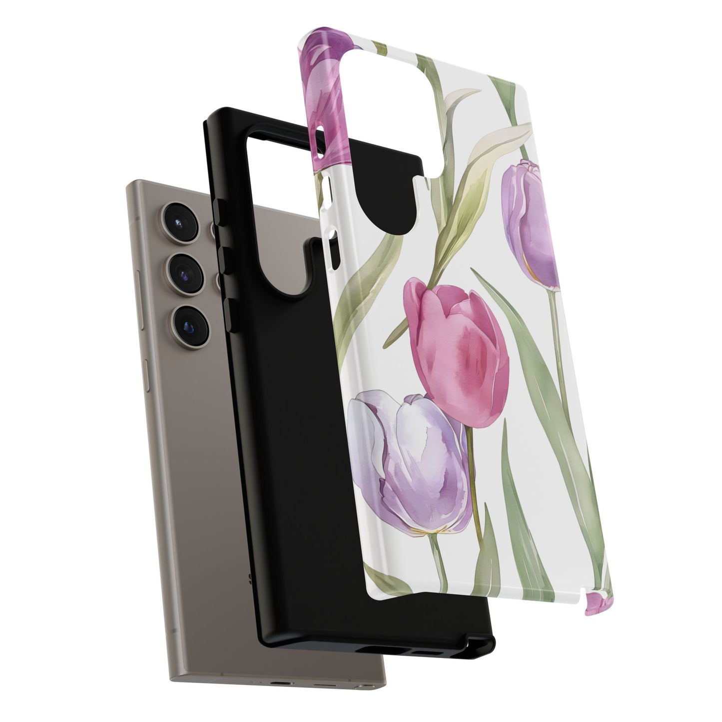 Tulip Serenade โ Tough Glossy Samsung Galaxy Case