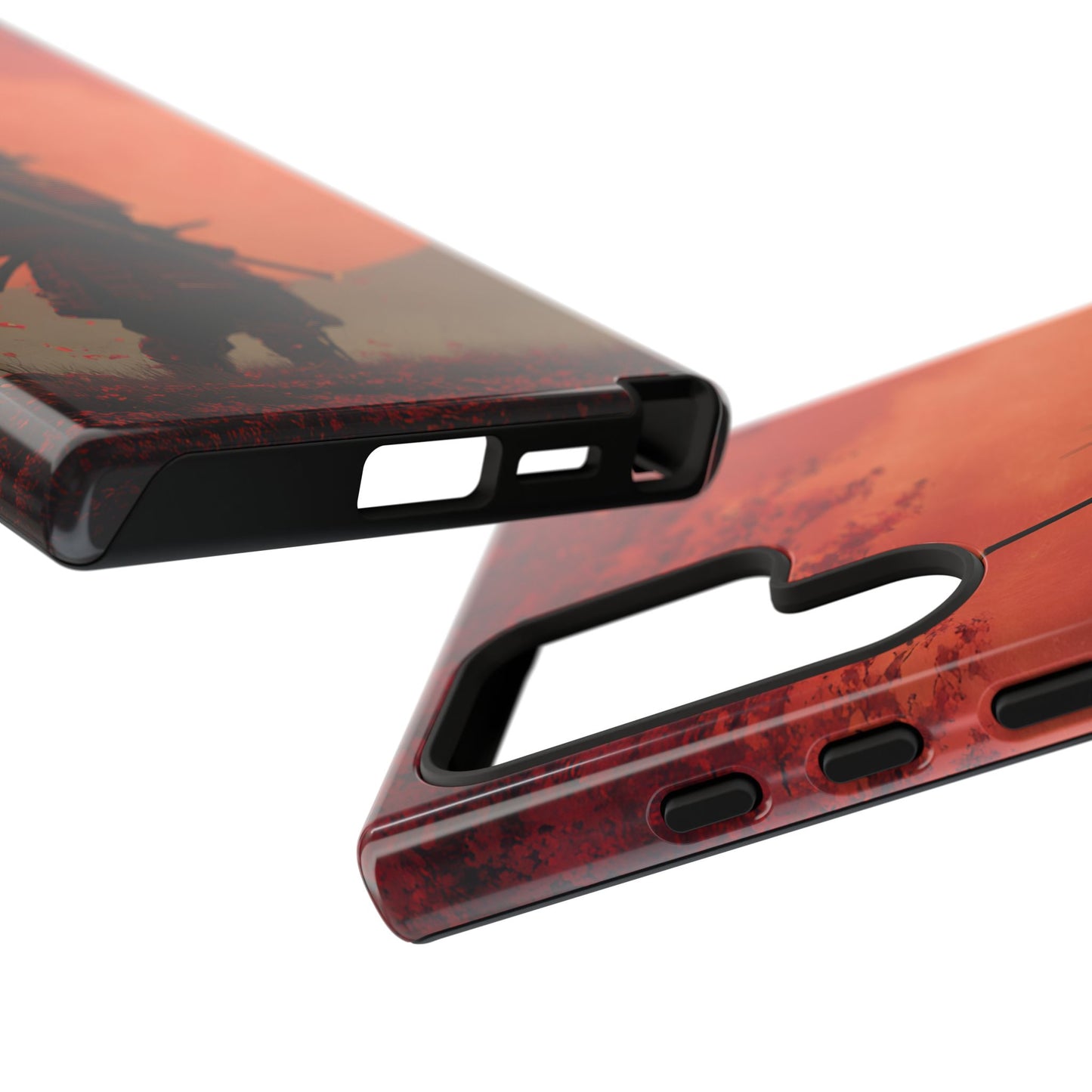 Blood Moon Warrior – Tough Glossy Samsung Galaxy Case