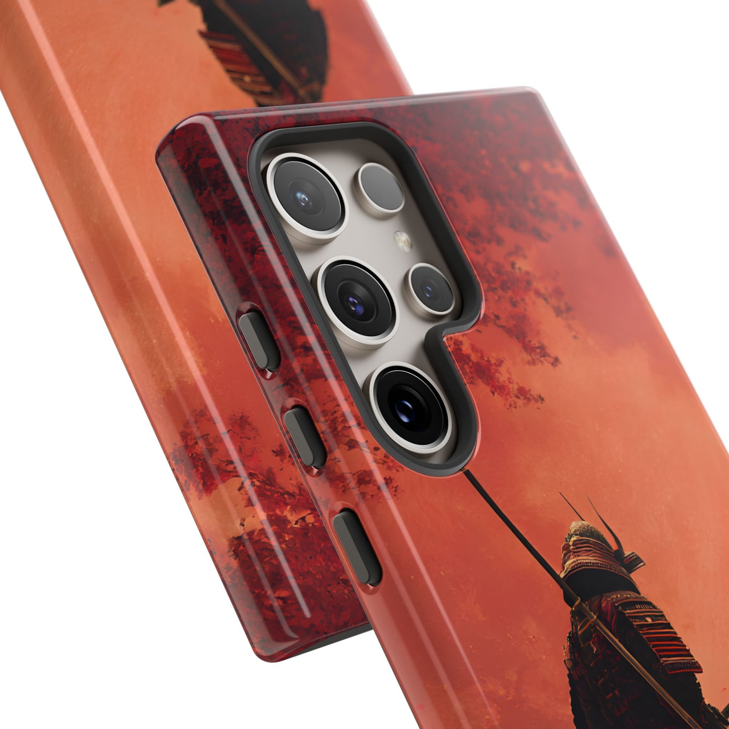 Blood Moon Warrior – Tough Glossy Samsung Galaxy Case