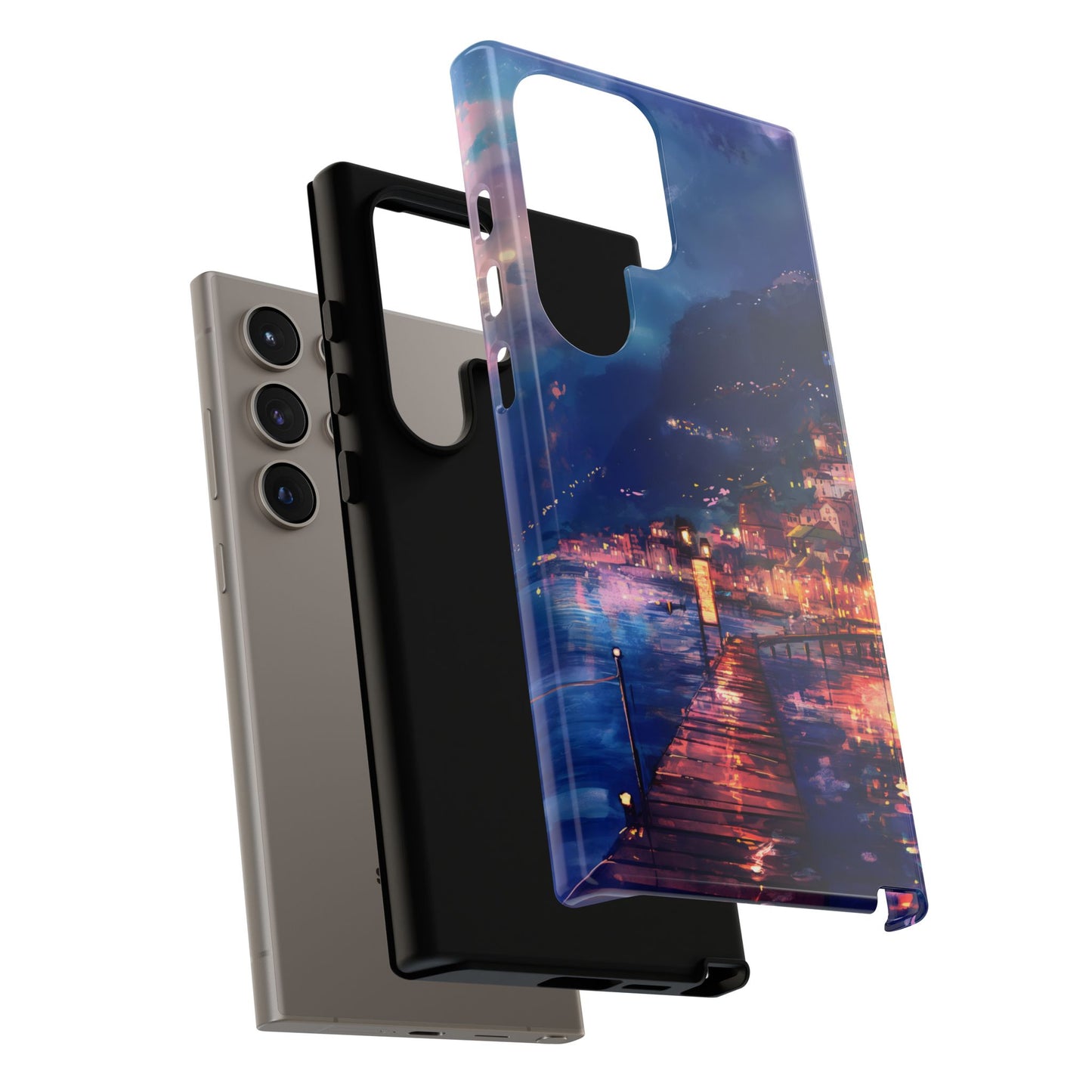 Twilight Harbor – Tough Glossy Samsung Galaxy Case