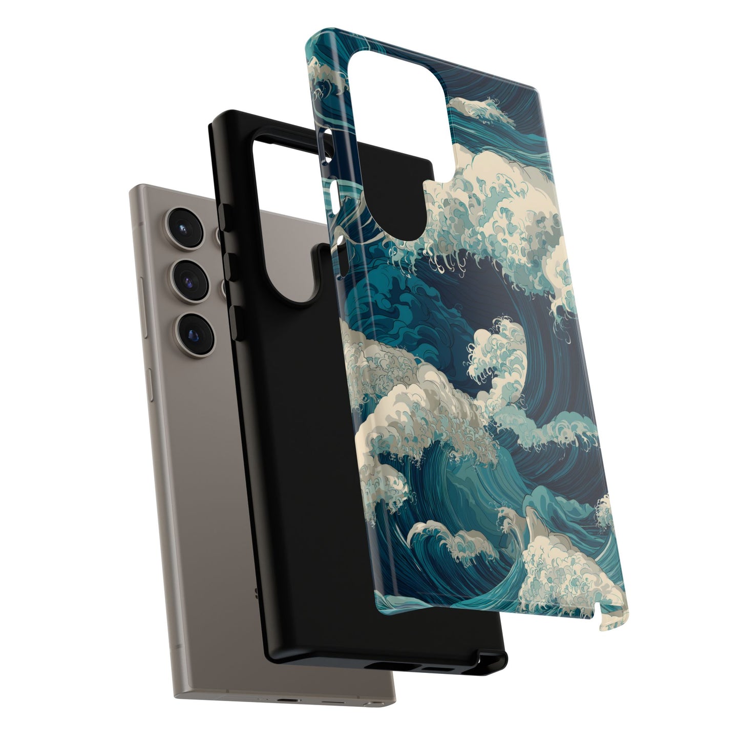Eternal Waves – Tough Glossy Samsung Galaxy Case