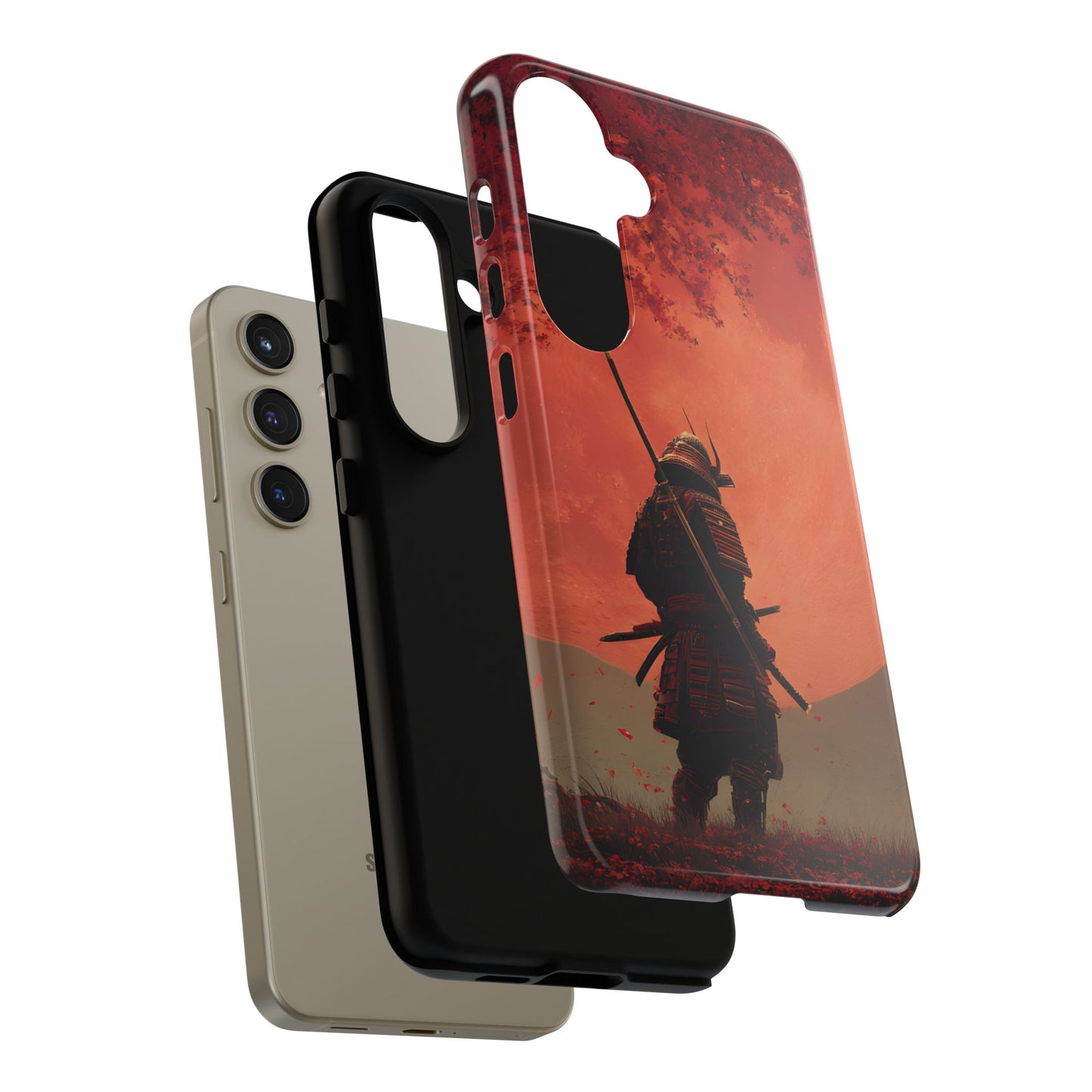 Blood Moon Warrior – Tough Glossy Samsung Galaxy Case