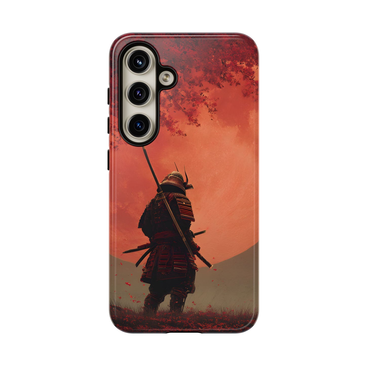 Blood Moon Warrior – Tough Glossy Samsung Galaxy Case