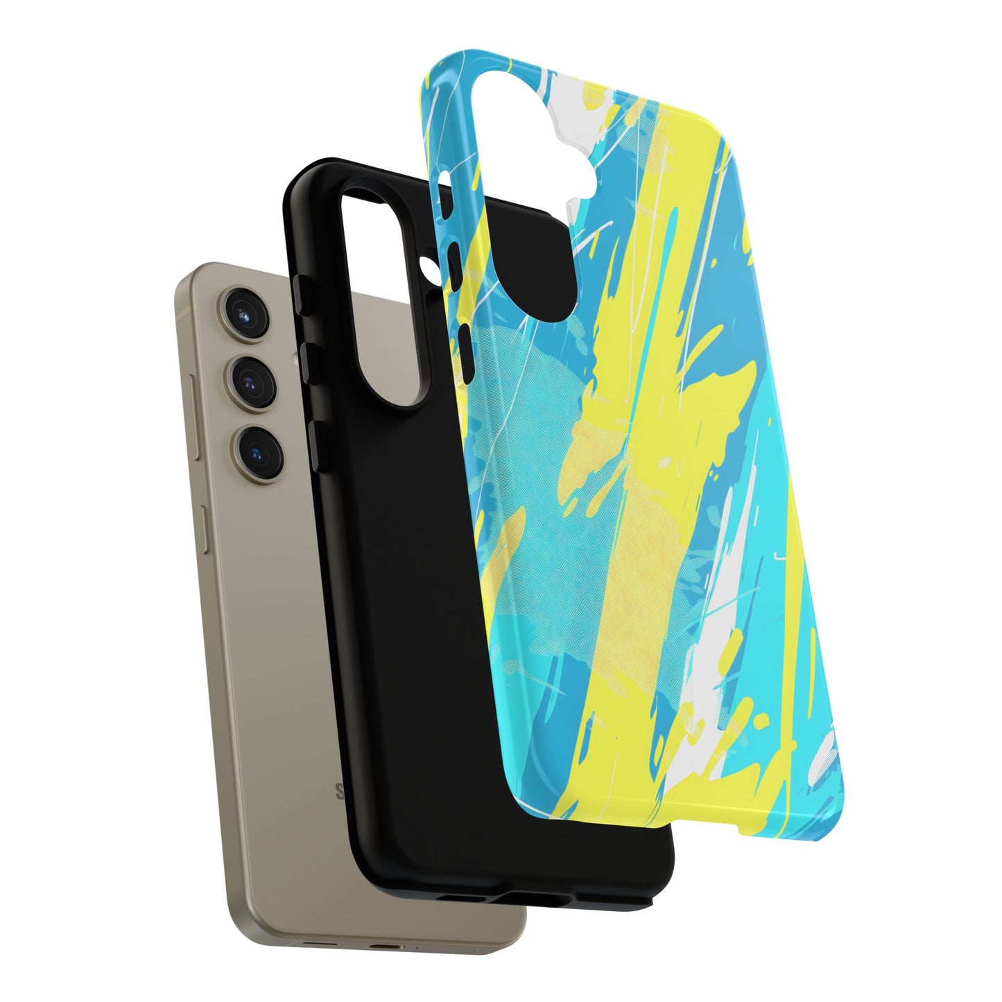 Neon Surge – Tough Glossy Samsung Galaxy Case