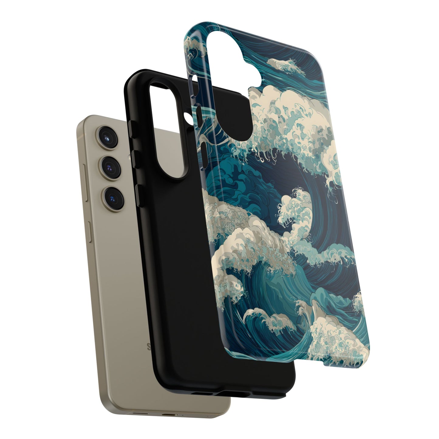 Eternal Waves – Tough Glossy Samsung Galaxy Case