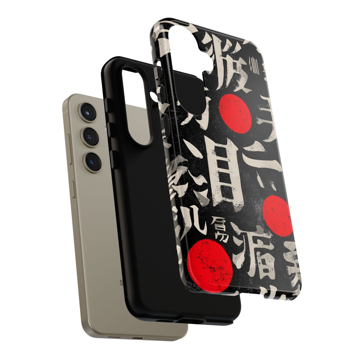 Kanji Clash โ Tough Glossy Samsung Galaxy Case