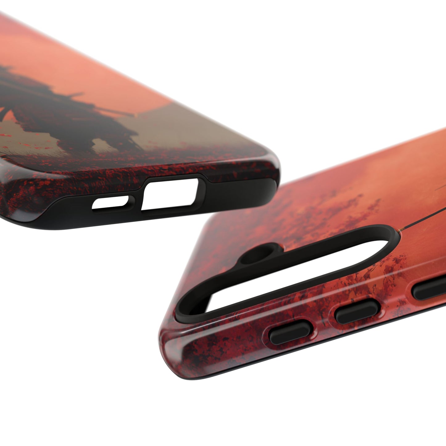 Blood Moon Warrior – Tough Glossy Samsung Galaxy Case