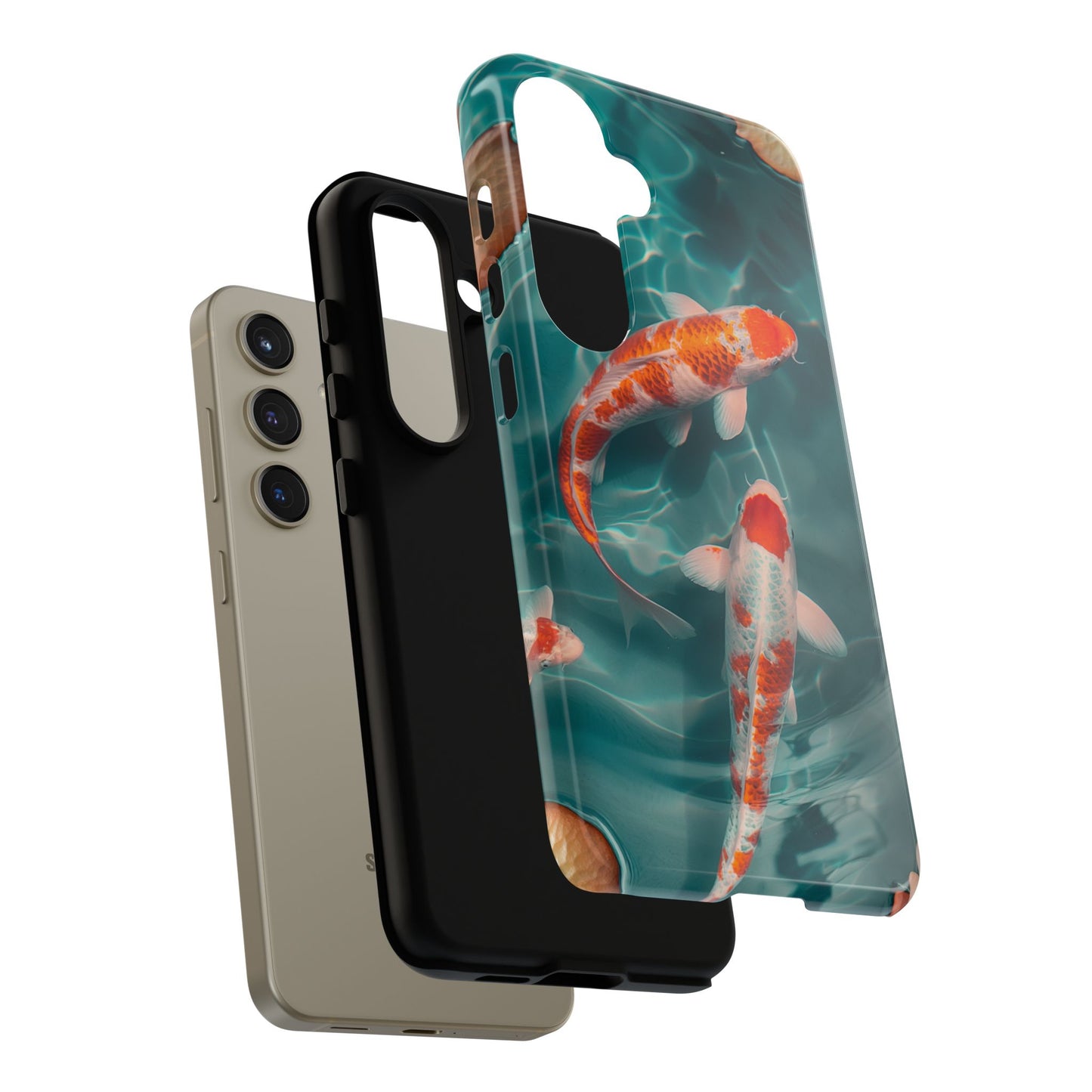 Tranquil Koi Pond – Tough Glossy Samsung Galaxy Case