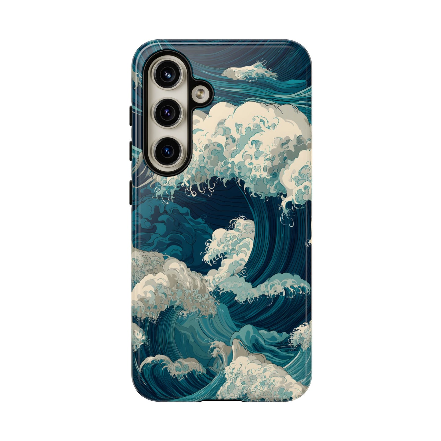 Eternal Waves – Tough Glossy Samsung Galaxy Case