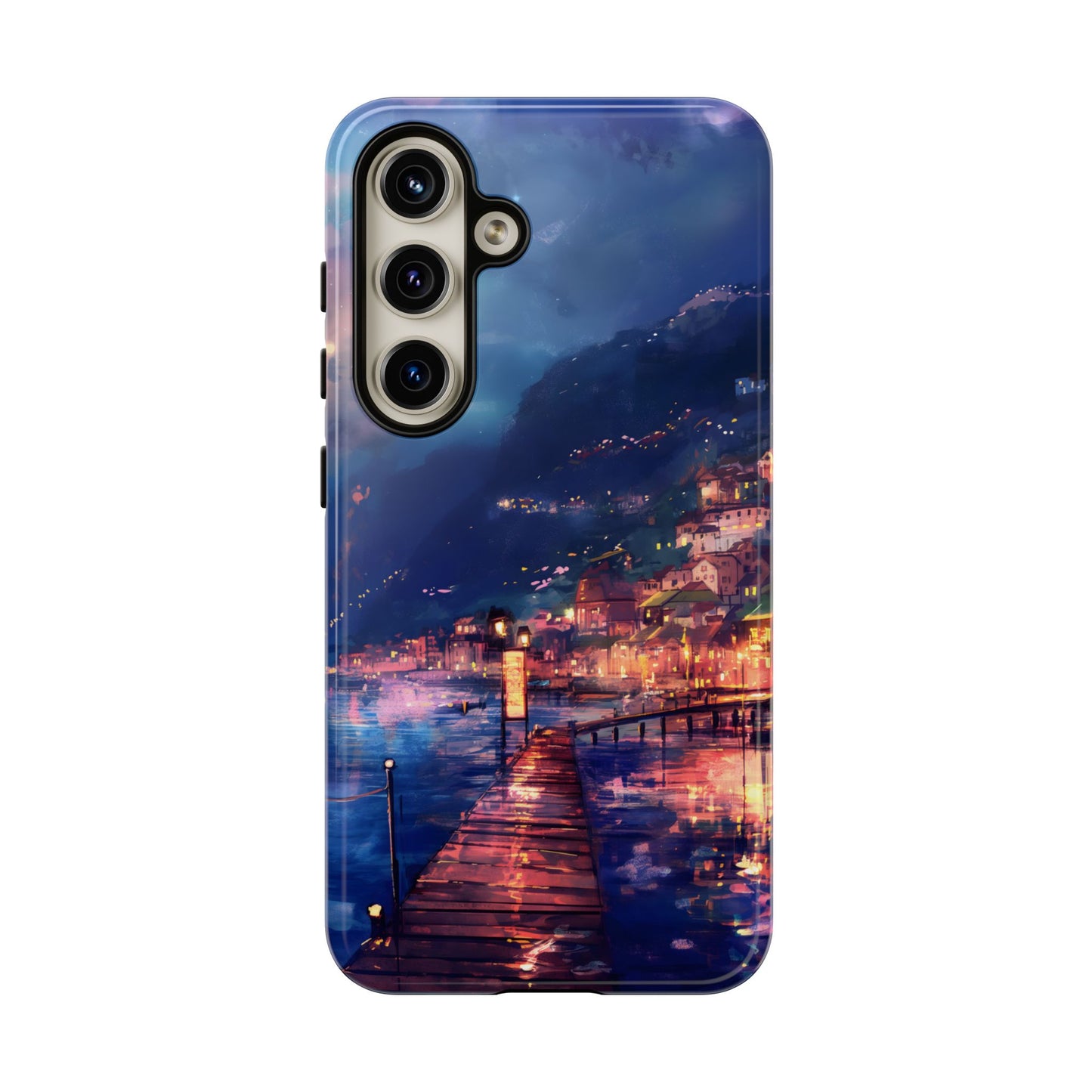 Twilight Harbor – Tough Glossy Samsung Galaxy Case