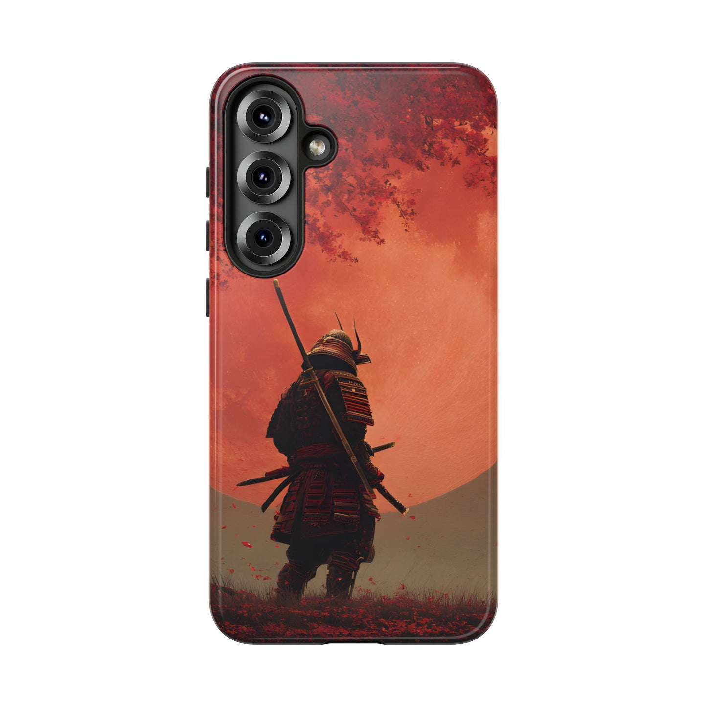 Blood Moon Warrior – Tough Glossy Samsung Galaxy Case