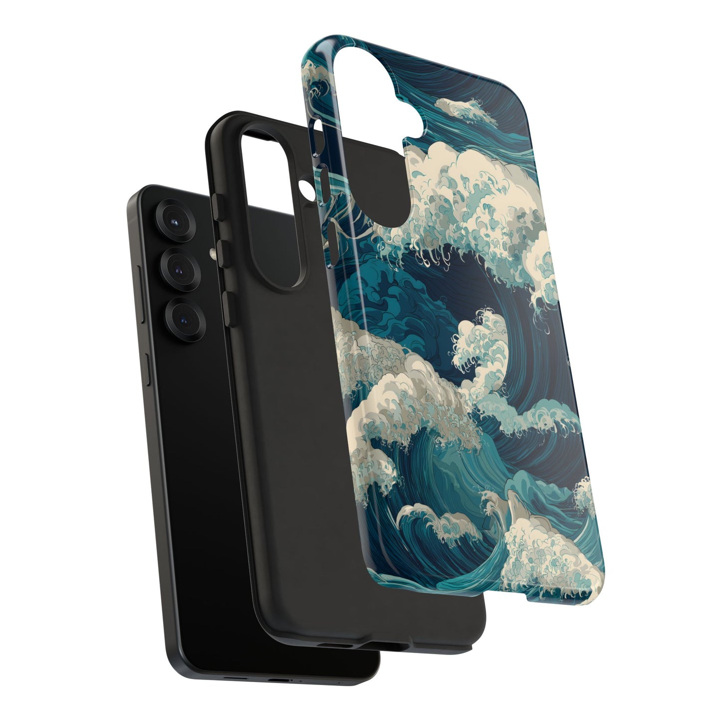 Eternal Waves – Tough Glossy Samsung Galaxy Case