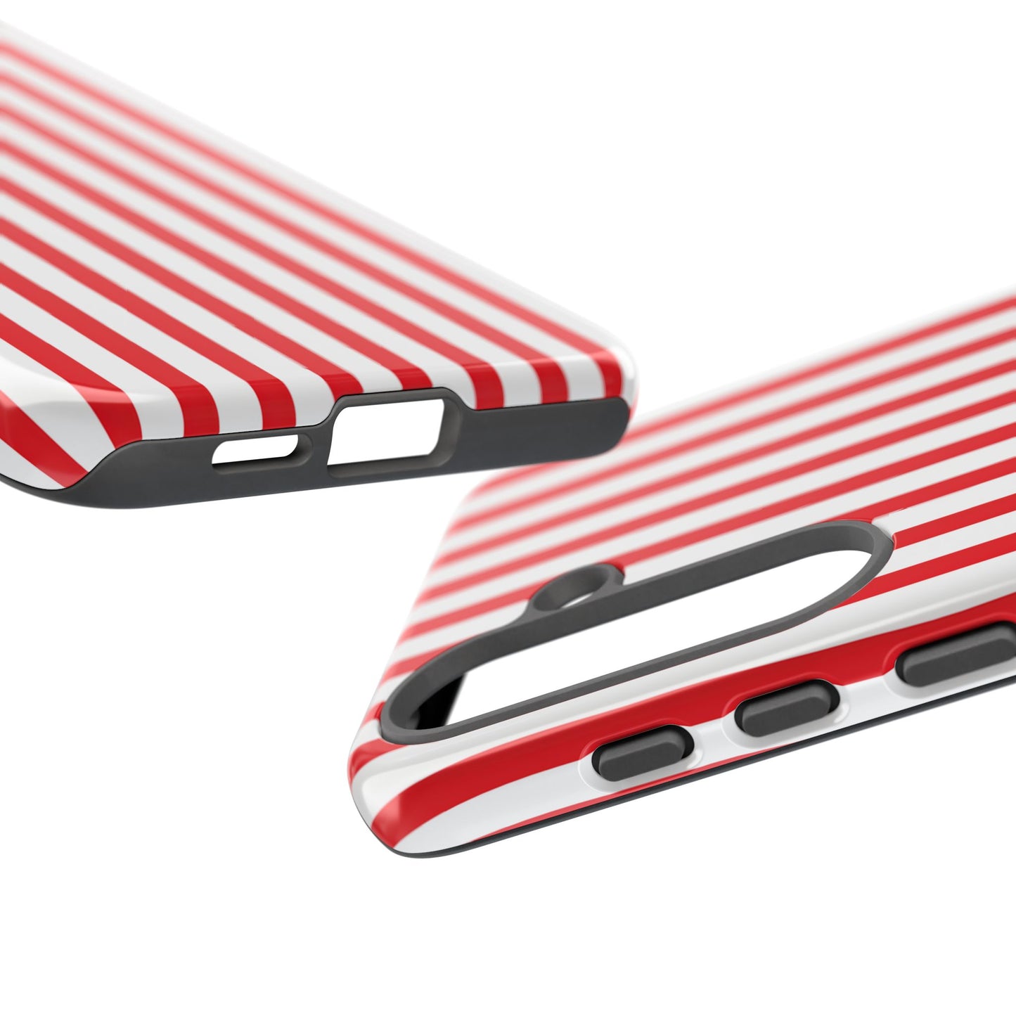 Candy Cane Stripes โ Tough Glossy Samsung Galaxy Case