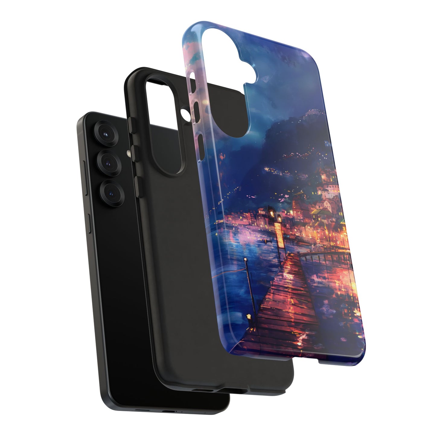 Twilight Harbor – Tough Glossy Samsung Galaxy Case