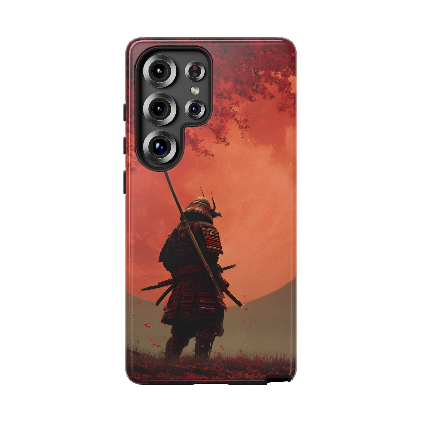 Blood Moon Warrior – Tough Glossy Samsung Galaxy Case