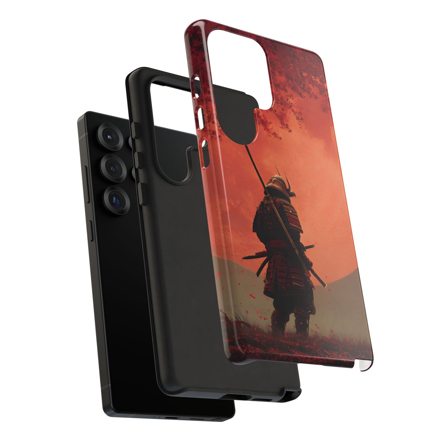 Blood Moon Warrior – Tough Glossy Samsung Galaxy Case