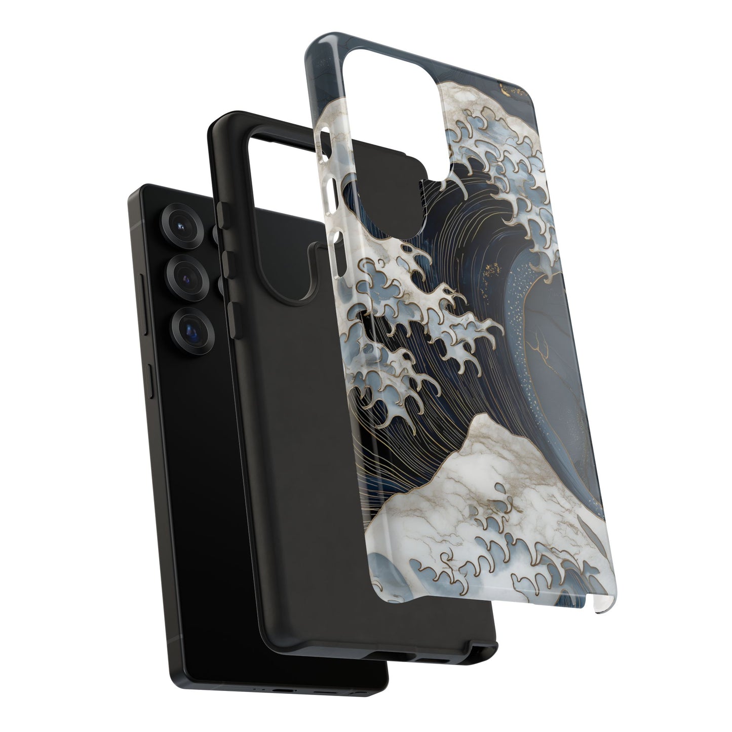 Golden Wave – Tough Glossy Samsung Case