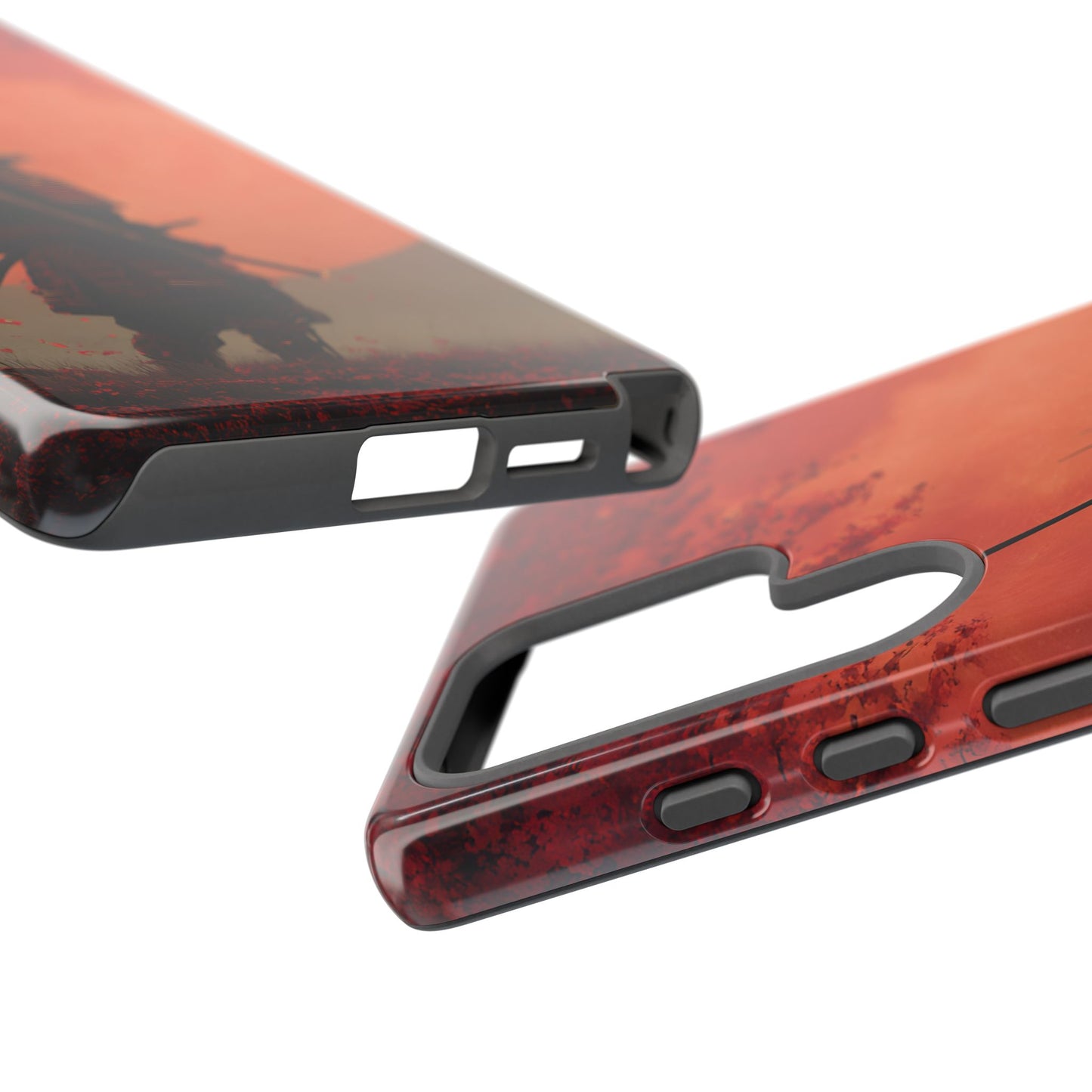 Blood Moon Warrior – Tough Glossy Samsung Galaxy Case