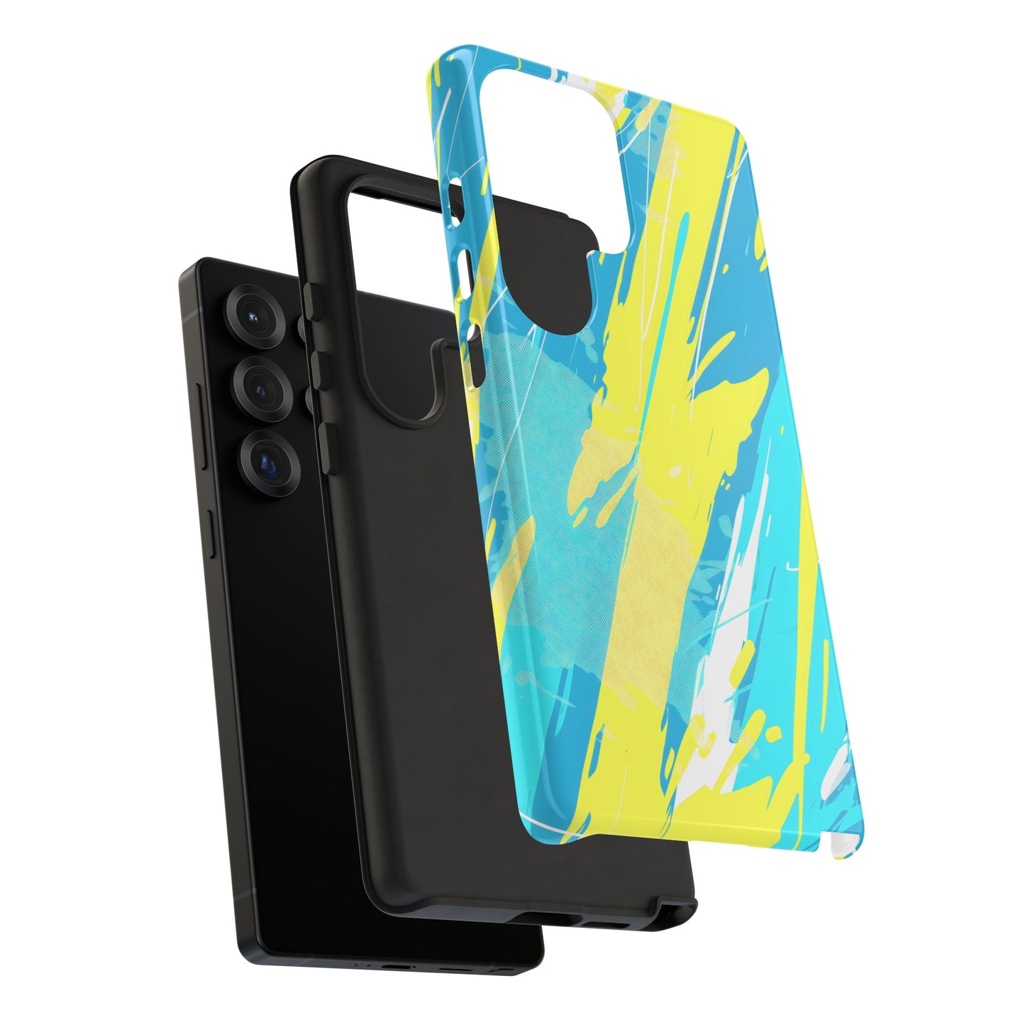 Neon Surge – Tough Glossy Samsung Galaxy Case