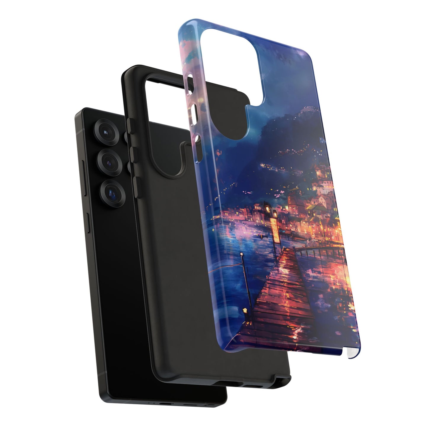 Twilight Harbor – Tough Glossy Samsung Galaxy Case
