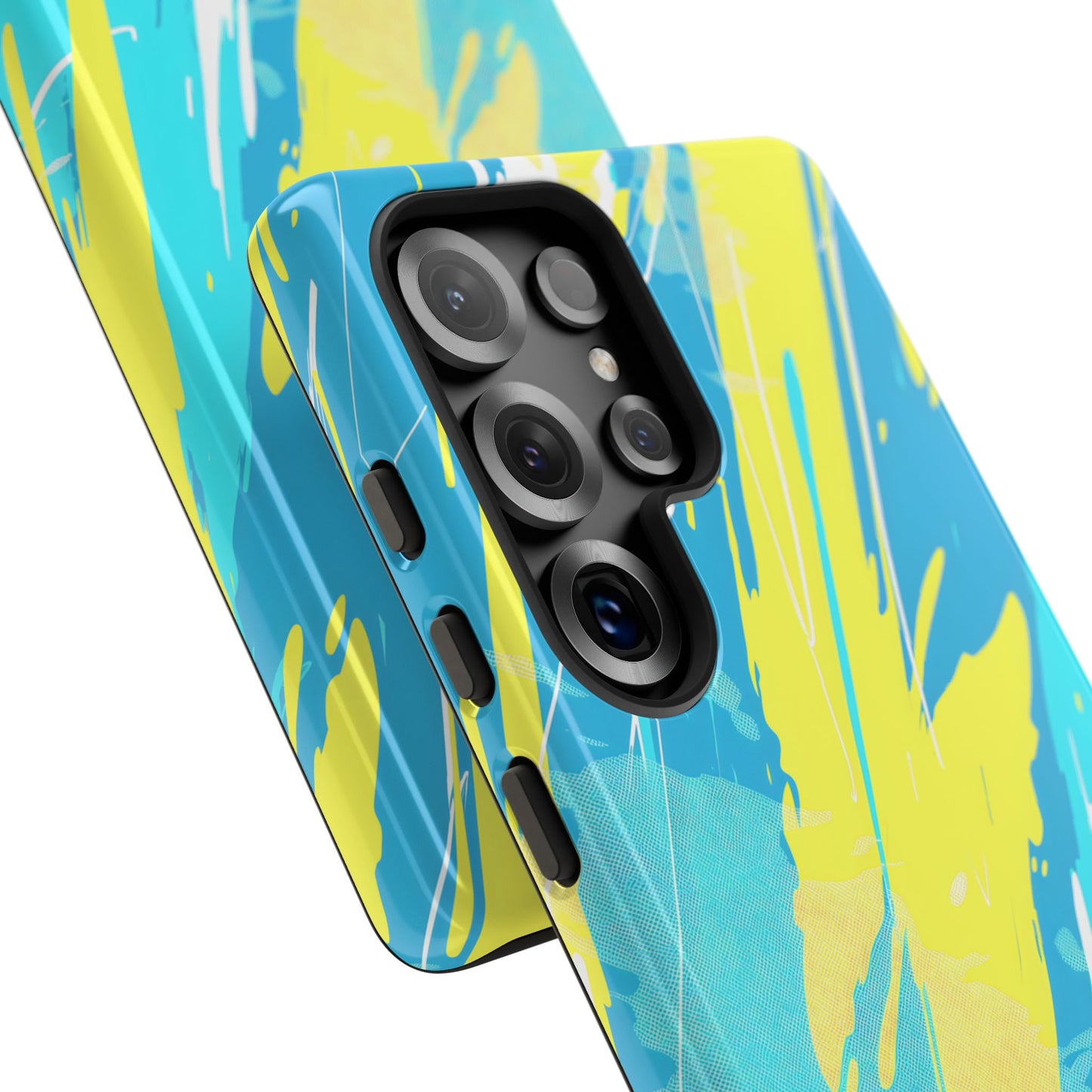 Neon Surge – Tough Glossy Samsung Galaxy Case
