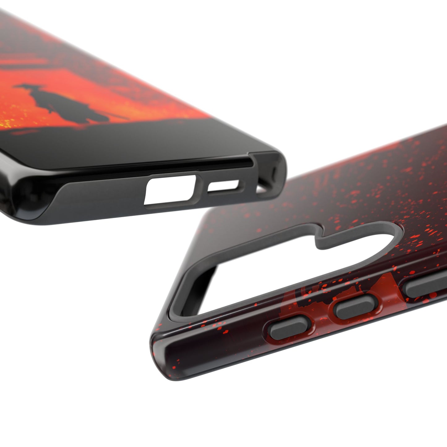 Inferno Gate – Tough Glossy Samsung Galaxy Case