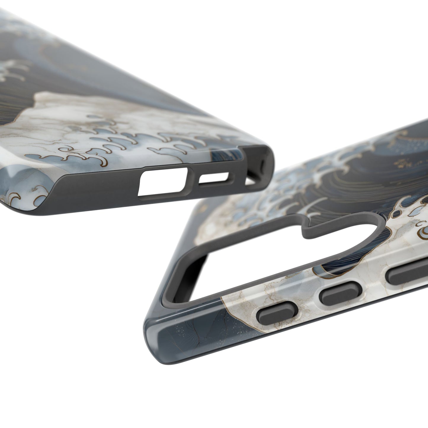 Golden Wave – Tough Glossy Samsung Case