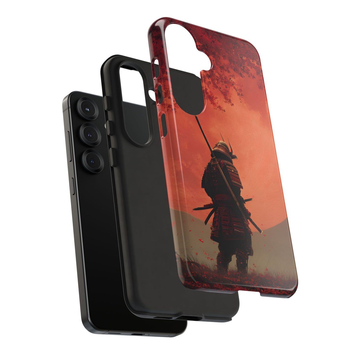 Blood Moon Warrior – Tough Glossy Samsung Galaxy Case