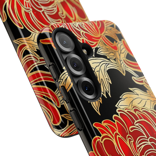 Ember Petals – Tough Glossy Samsung Galaxy Case