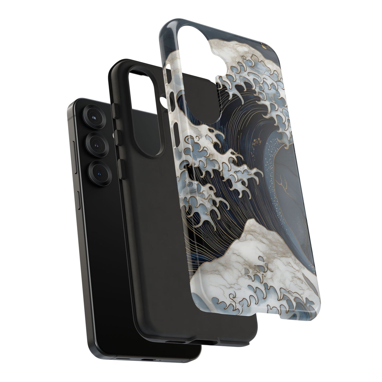 Golden Wave – Tough Glossy Samsung Case